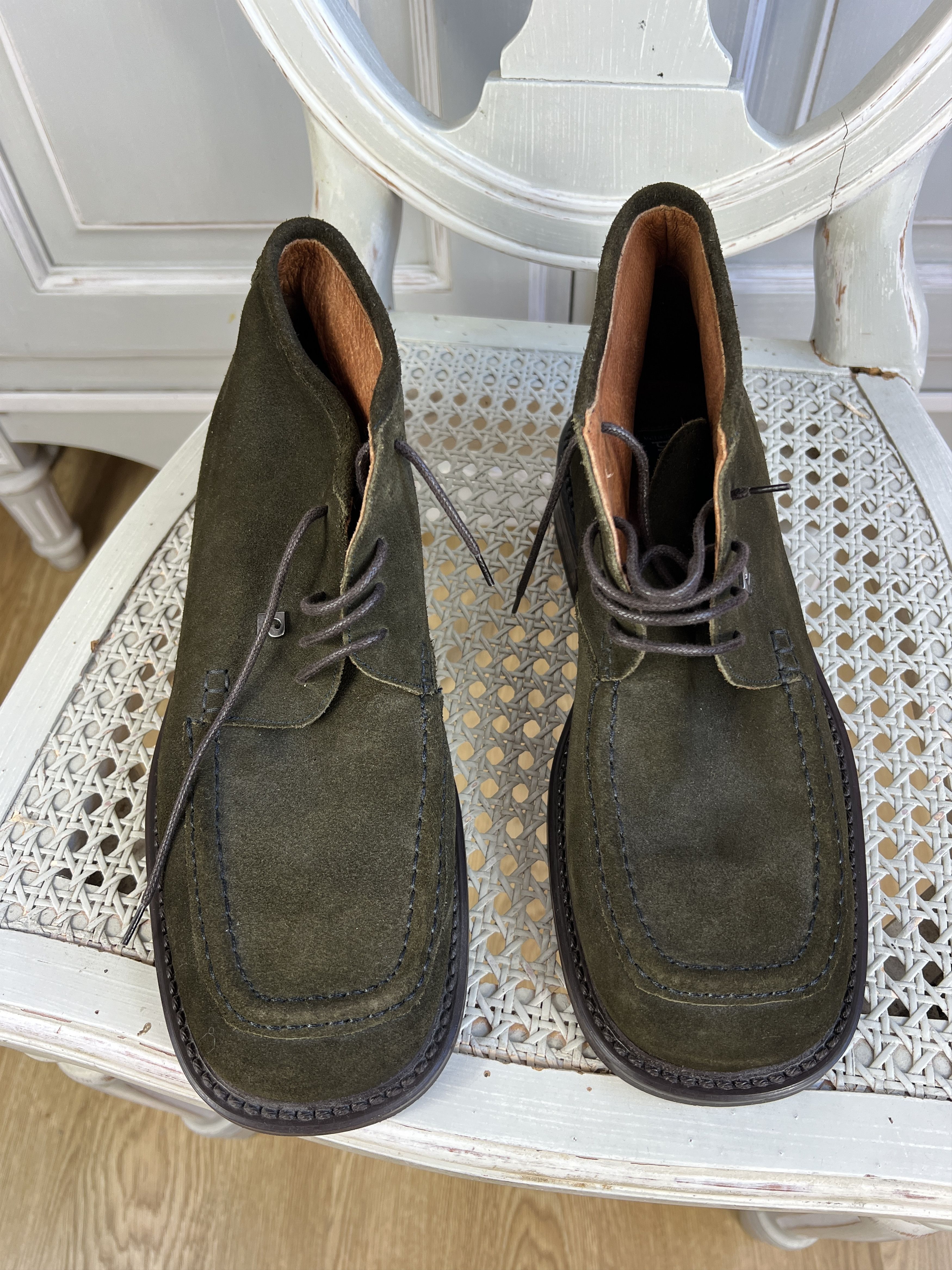 Pierre Cardin PIERRE CARDIN MASSIVE SUEDE BOOTS PRADA STYLE Size US 9.5 / EU 42-43 - 7 Thumbnail