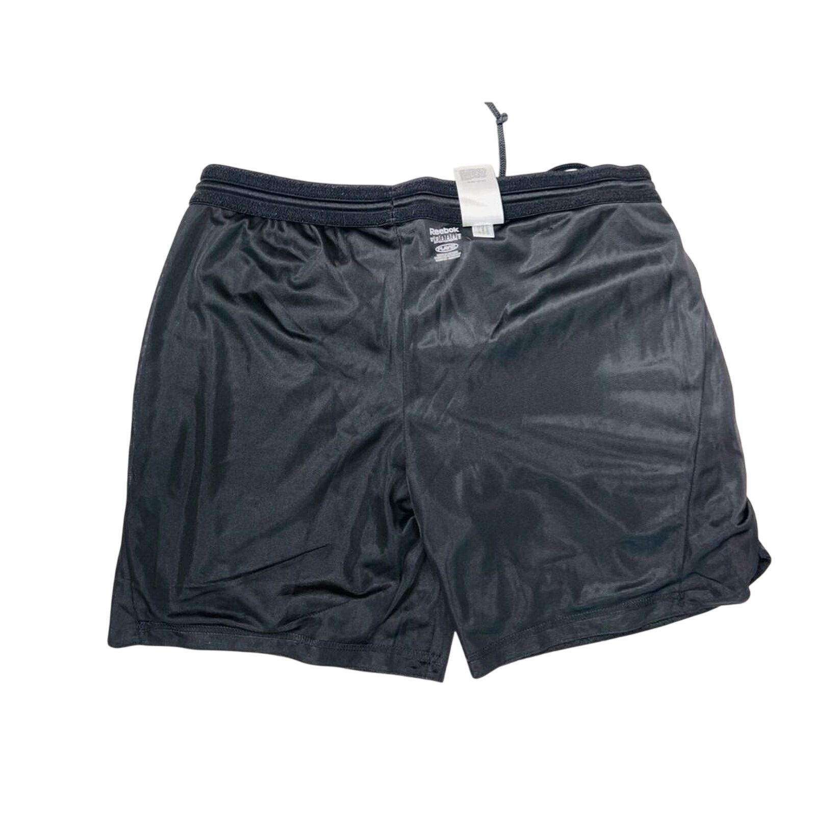Reebok Reebok Black PlayDry Moisture Wicking 6" Mesh Shorts MEDIUM Size US 32 / EU 48 - 4 Thumbnail