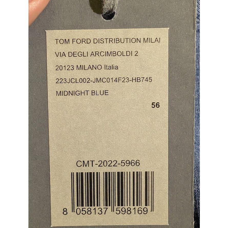 Tom Ford o1rshd1 Q:2 / Sweatshirt / Jersey in Midnight Blue Size US XL / EU 56 / 4 - 19 Thumbnail