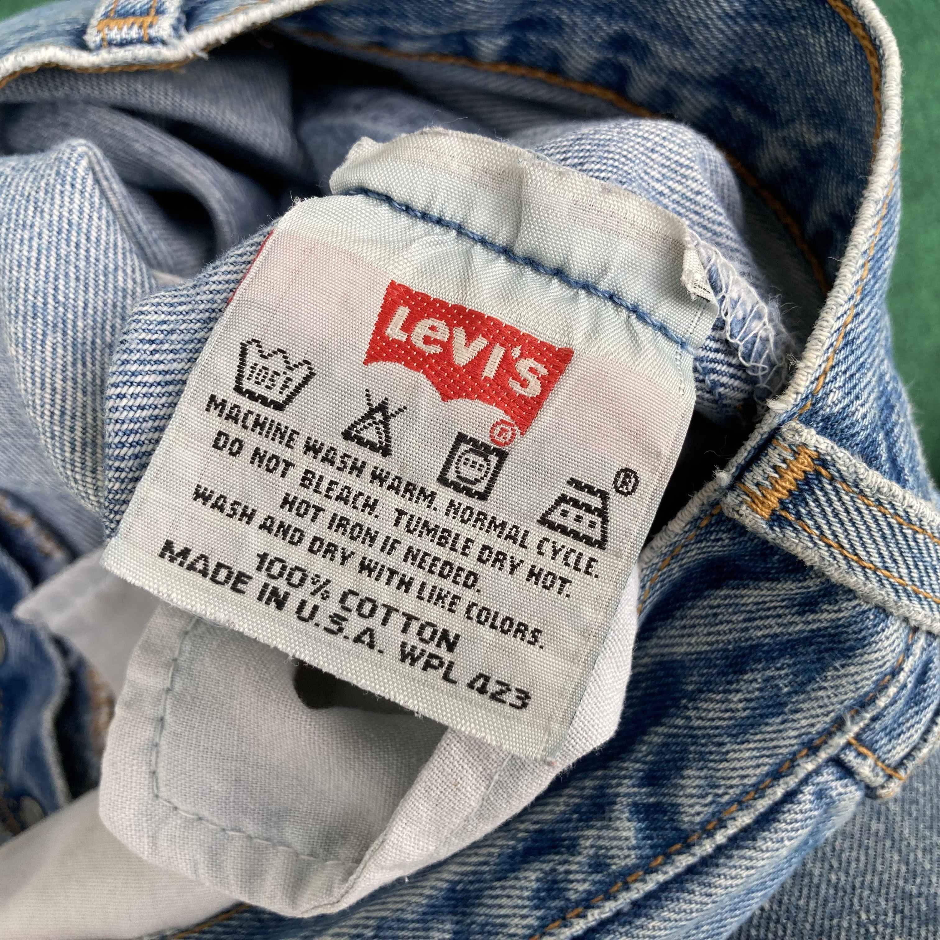 Levi's × Vintage Vtg Levis 501 Distressed Destroy Ripped Women Jeans Size 30" / US 8 / IT 44 - 4 Thumbnail