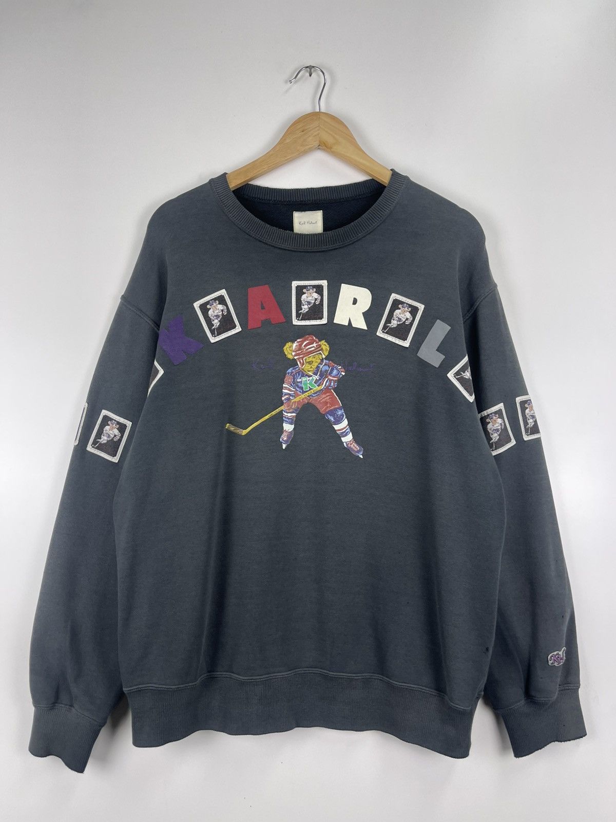 Karl Helmut × Vintage Vintage Karl Helmut Sweatshirt Size US M / EU 48-50 / 2 - 3 Thumbnail