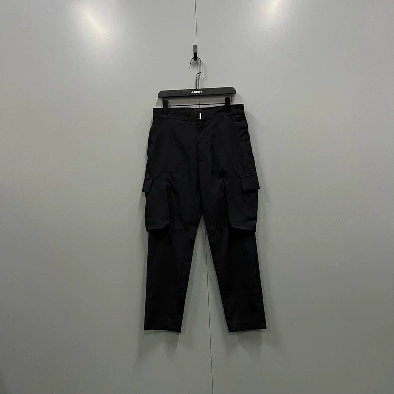 Givenchy Givenchy Black Pocket Work Pants Size US 32 / EU 48 - 1 Thumbnail