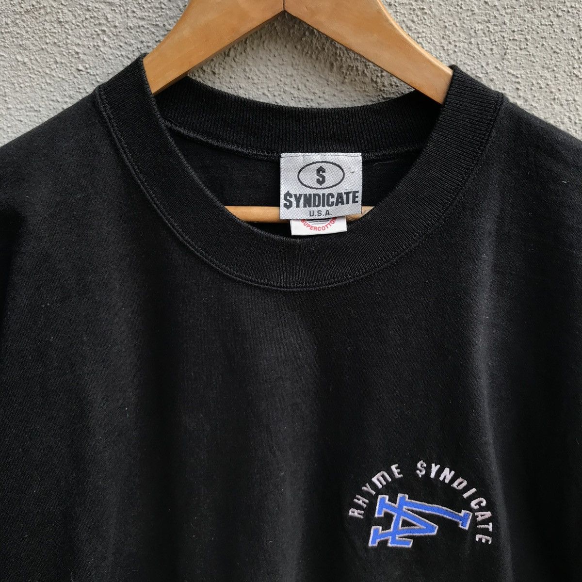 Rap Tees × Vintage Vintage 90s RHYME SYNDICATE rap tee Size US XL / EU 56 / 4 - 3 Thumbnail