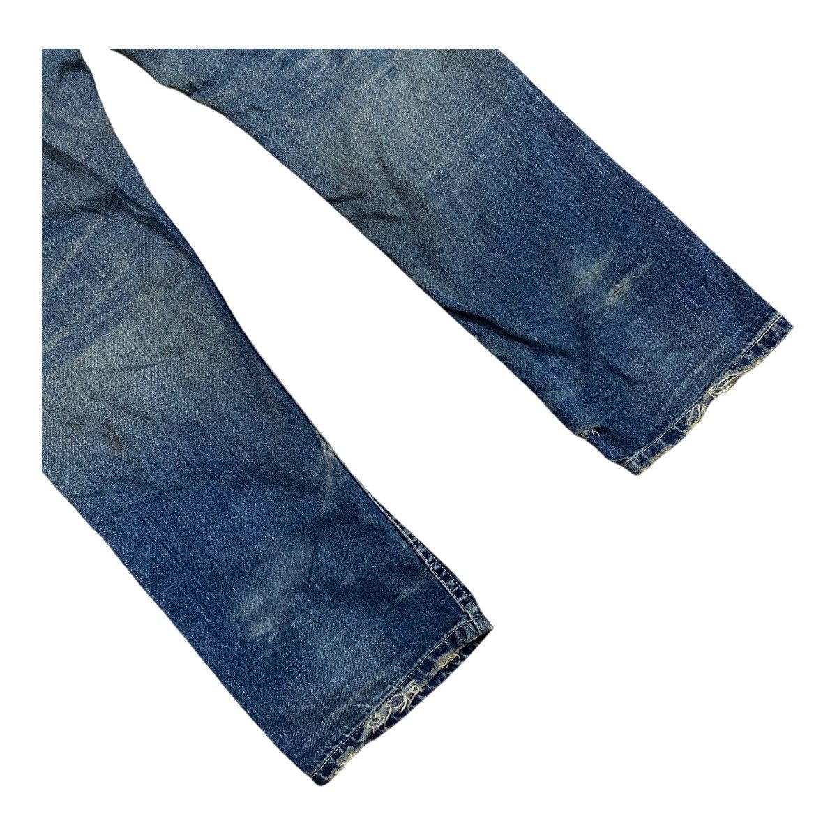 Japanese Brand ✨Vintage Johnbull distressed selvedge jeans made in Japan Size US 33 - 6 Thumbnail