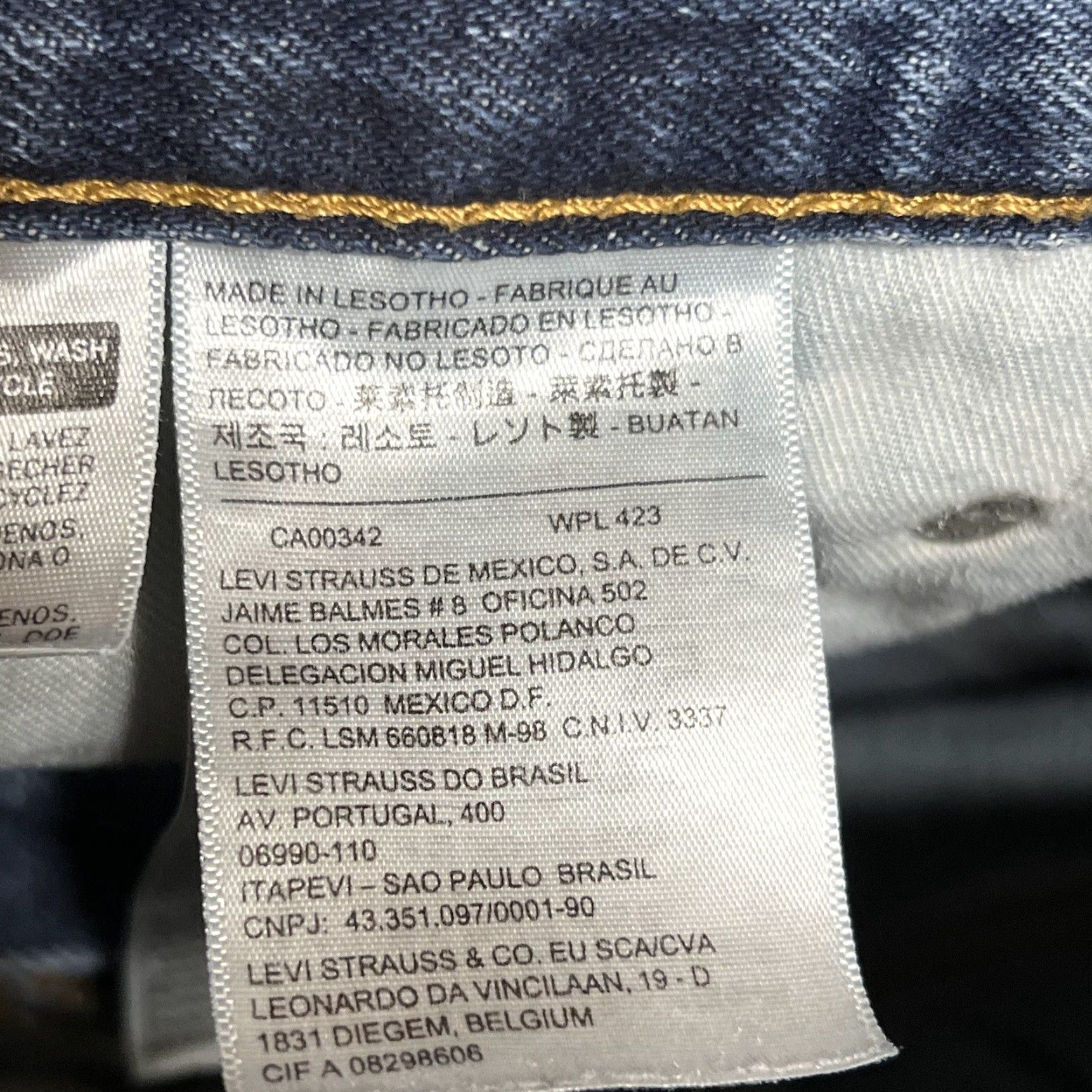 Levi's Levi's 505 Jeans Regular Distressed 34x32 34x34 5-Pocket Denim Blue Mens Casual Vintage? Size US 34 / EU 50 - 7 Thumbnail