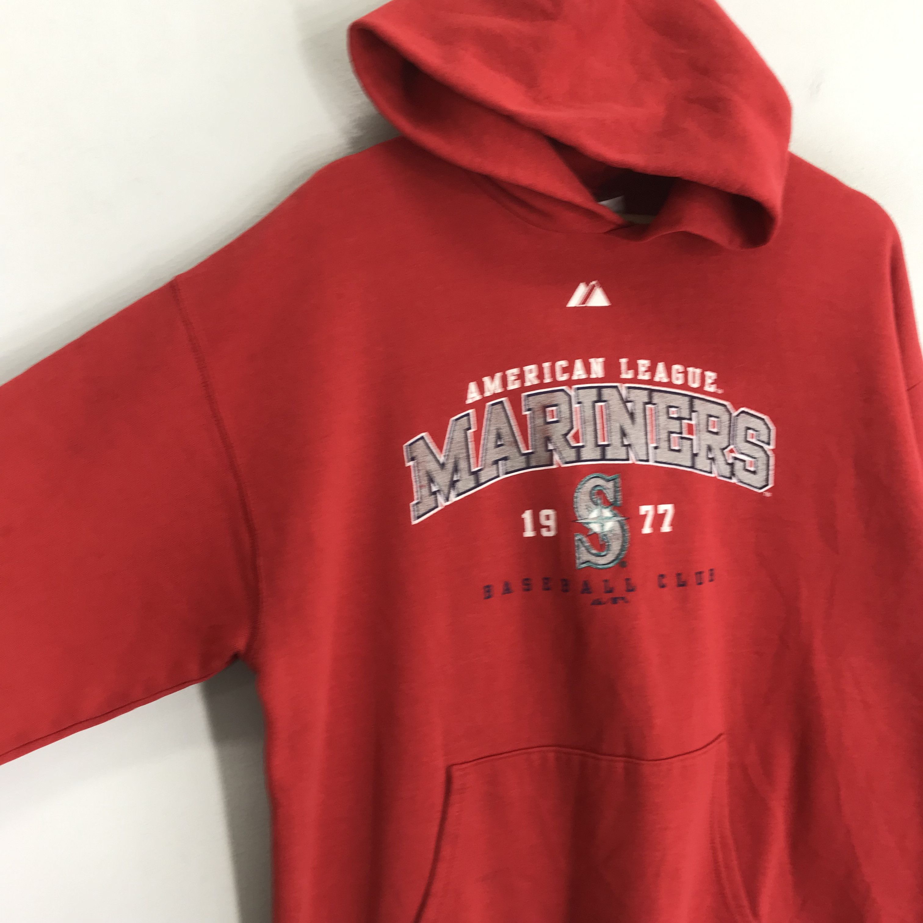 Marine Serre Vintage Seattle Mariners Baseball Team Sweater Red - 308 Size US L / EU 52-54 / 3 - 4 Thumbnail