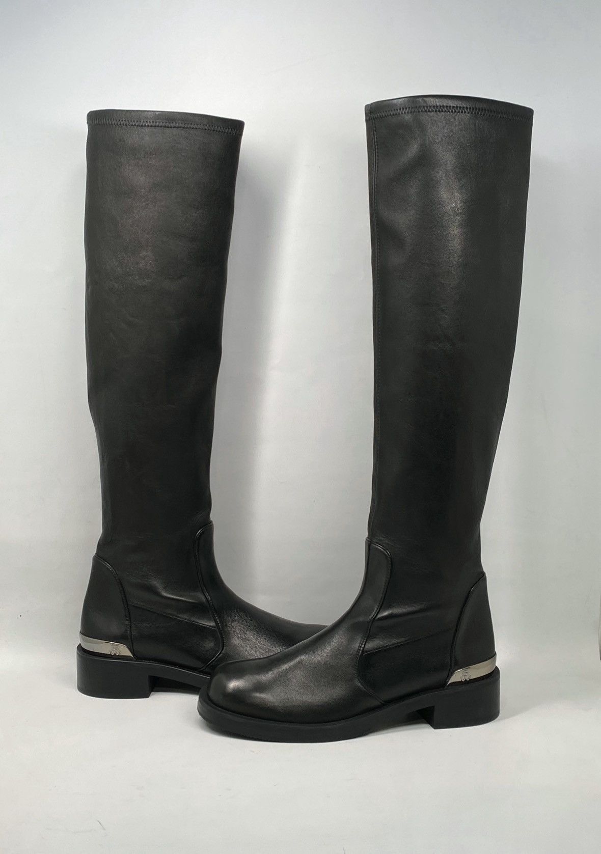 Stuart Weitzman Stuart Weitzman Bold SW Logo Slouch Boots size 6.5 Size US 6.5 / IT 36.5 - 9 Thumbnail