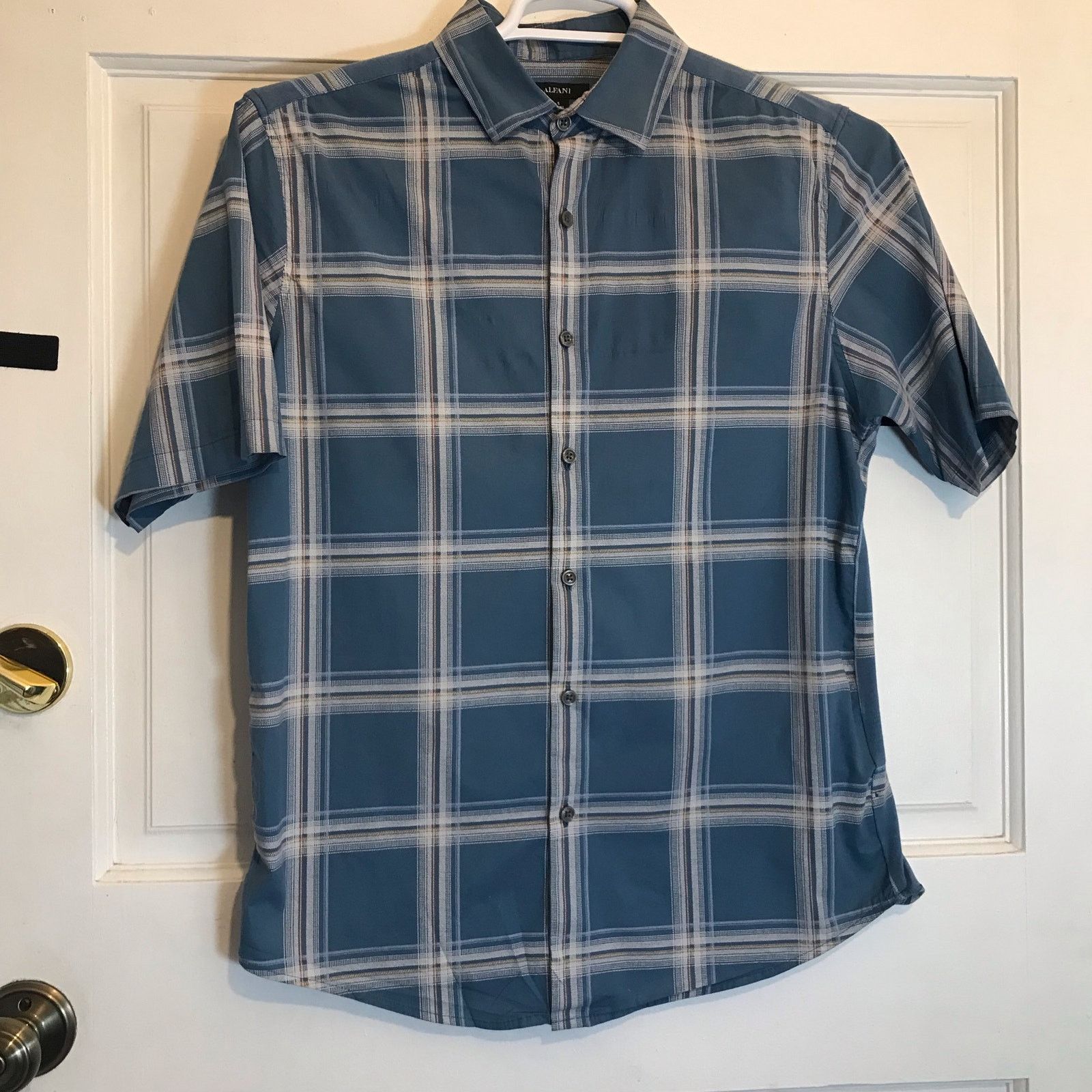 Alfani Alfani Shirt Men's S Short Sleeve Size US S / EU 44-46 / 1 - 1 Thumbnail