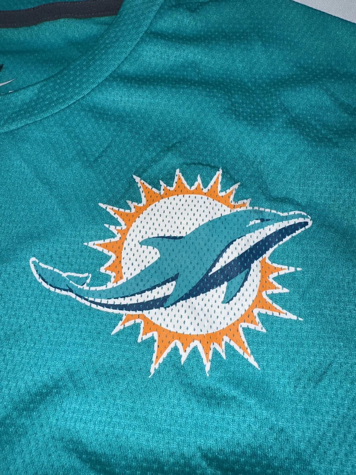 Nike Nike Miami Dolphins NFL On Field Apparel Dri-Fit Short Sleeve Shirt Size US L / EU 52-54 / 3 - 4 Thumbnail
