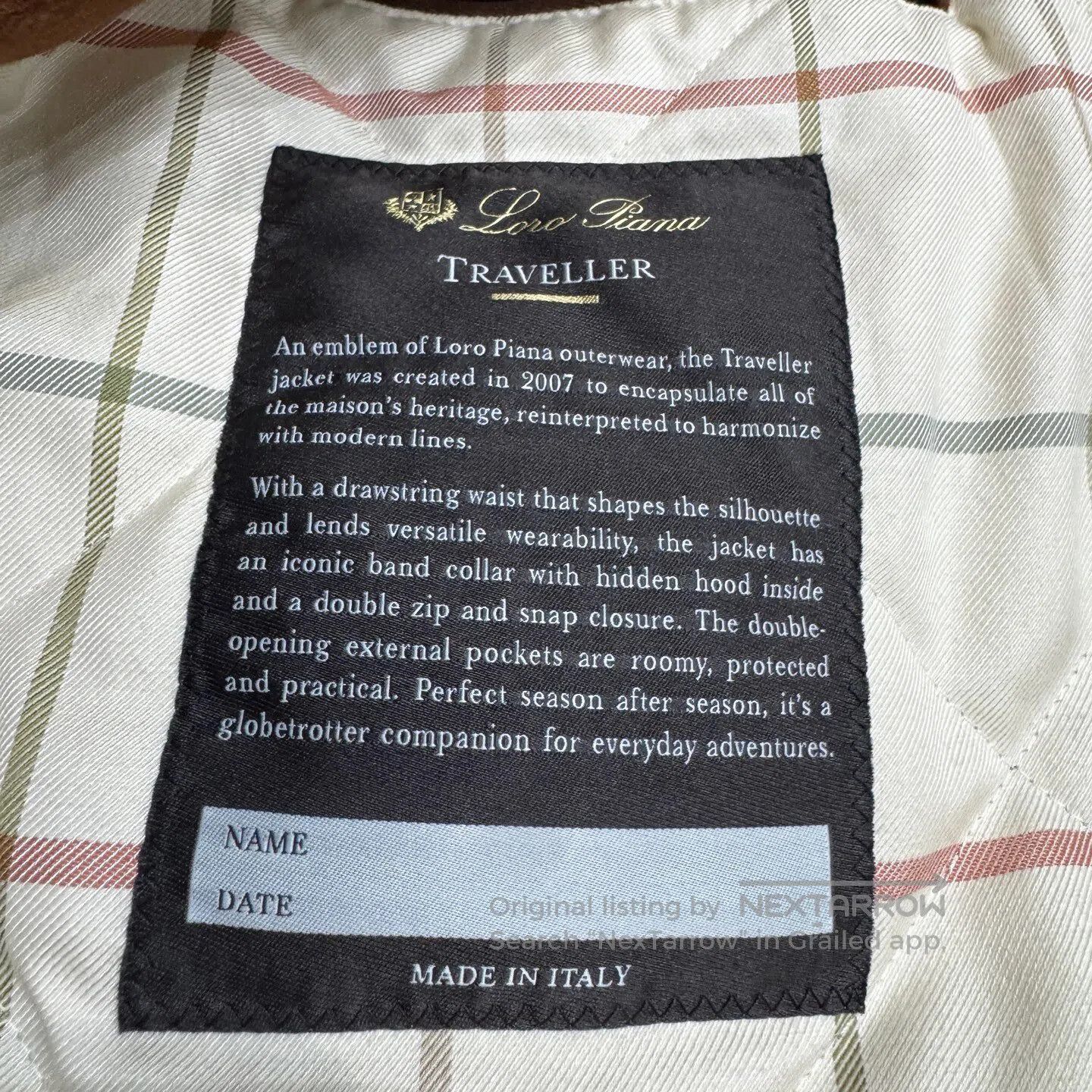 Loro Piana LORO PIANA Pure cashmere traveler jacket| Size US M / EU 48-50 / 2 - 5 Thumbnail