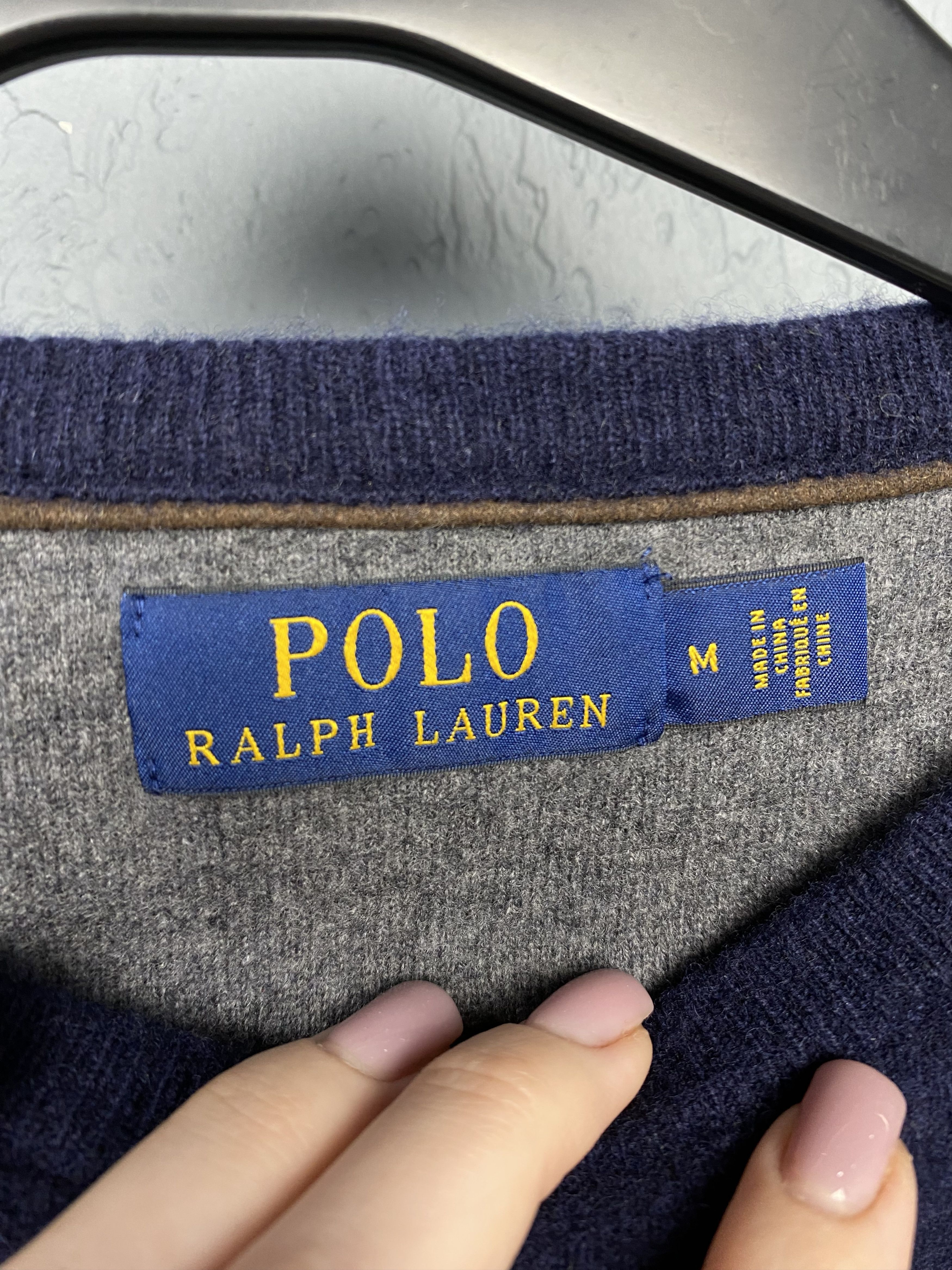 Polo Ralph Lauren × Ralph Lauren Polo Ralph Lauren Mens Wool Crew Neck Sweater Size US M / EU 48-50 / 2 - 3 Thumbnail