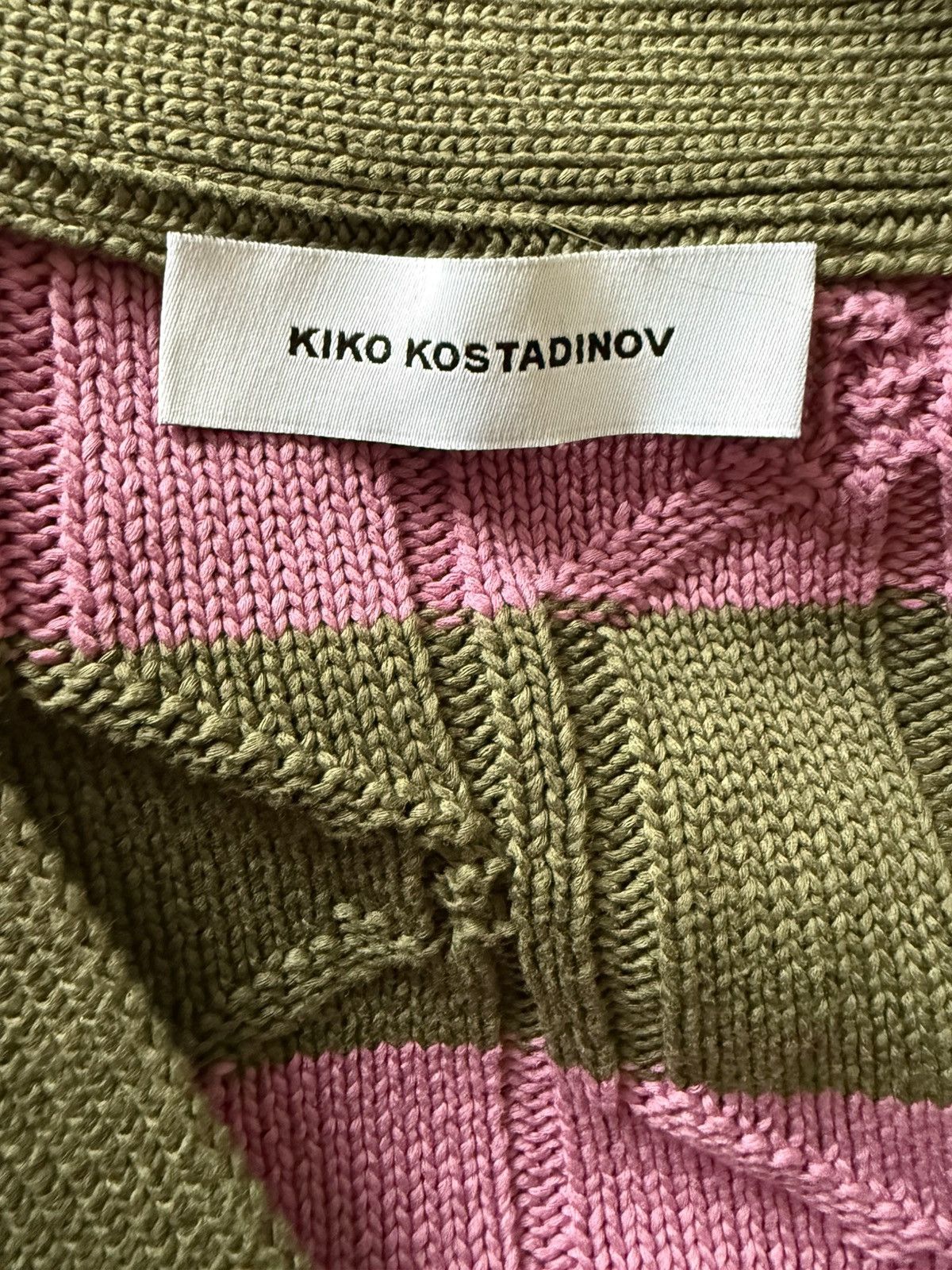 トップス KIKO KOSTADINOV merli twinset vest Kiko Kostadinov Merli Twinset Vest Black – Très Bien