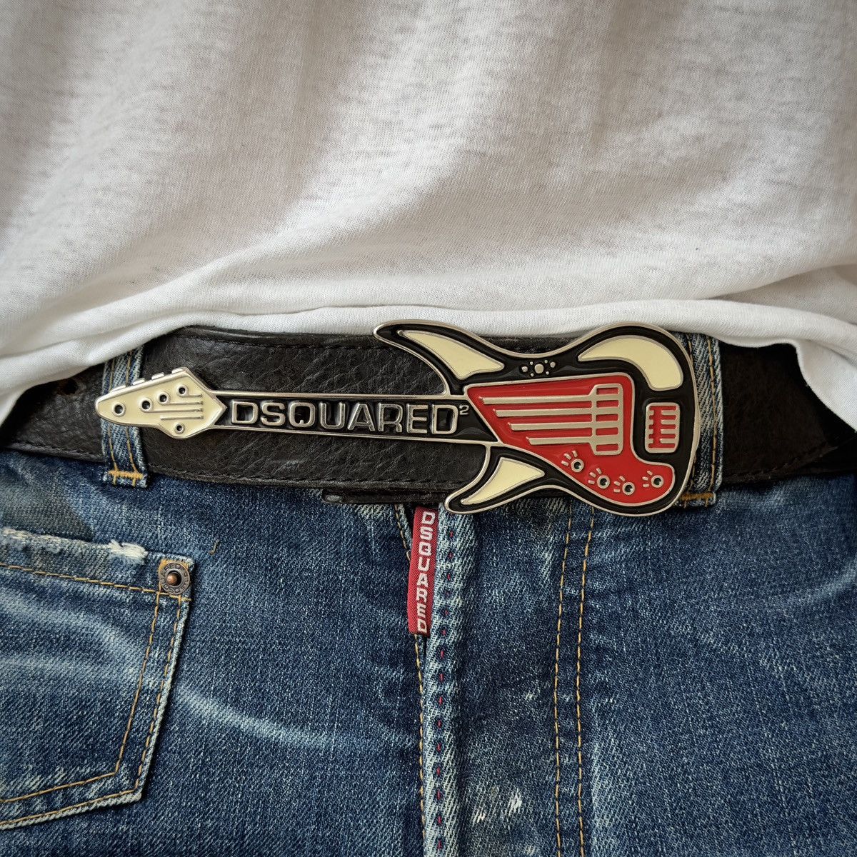 Dsquared2 Dsquared2 F/W 2001 Guitar Belt Buckle Demolition De-Luxe Size ONE SIZE - 1 Thumbnail