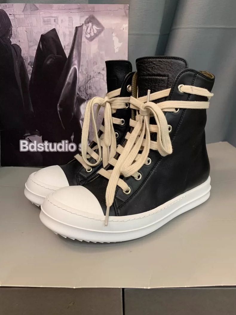 Rick Owens Rick Owens leather shoe Size US 5.5 / IT 35.5 - 4 Thumbnail