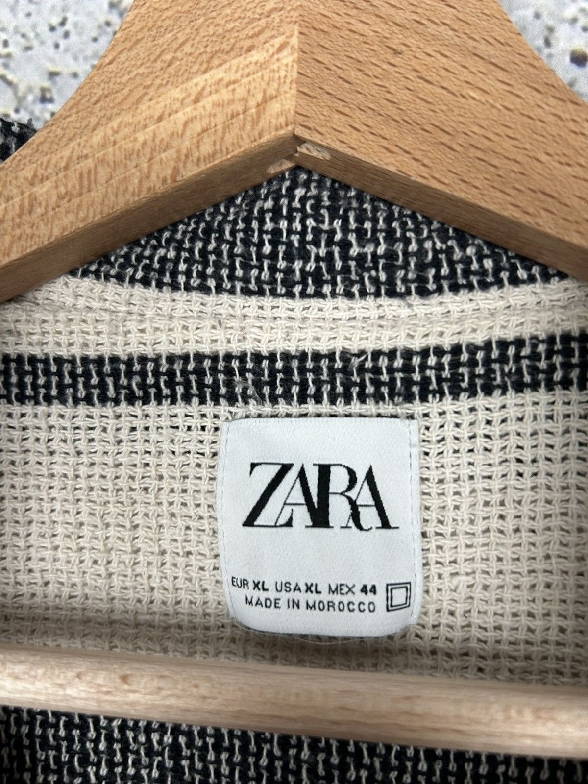 Zara Zara Old Money Cropped Boxy Fit Shirt Streetwear Hype Size US XL / EU 56 / 4 - 4 Thumbnail