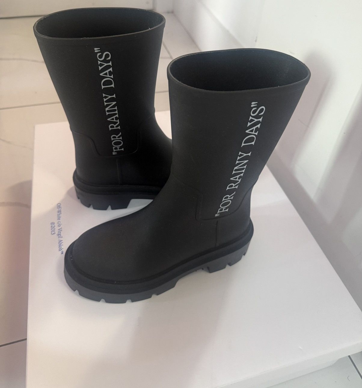 Off-White Off White Reboot Rainy Boote Size US 7 / IT 37 - 1 Thumbnail