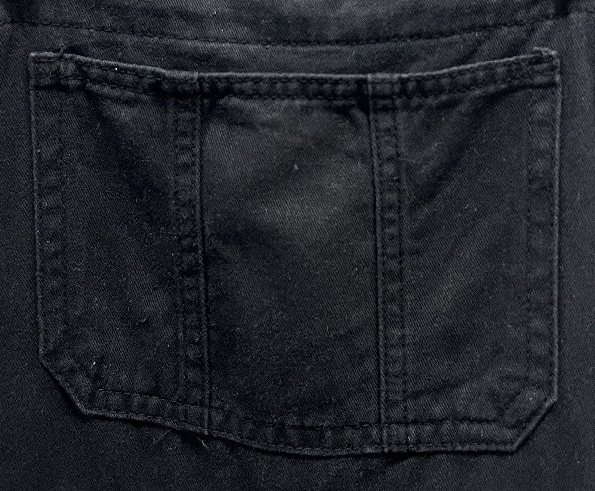Japanese Brand × Vintage Vintage Y2K Style COZZA Black Cotton Overalls - Size L Size US 33 - 5 Thumbnail