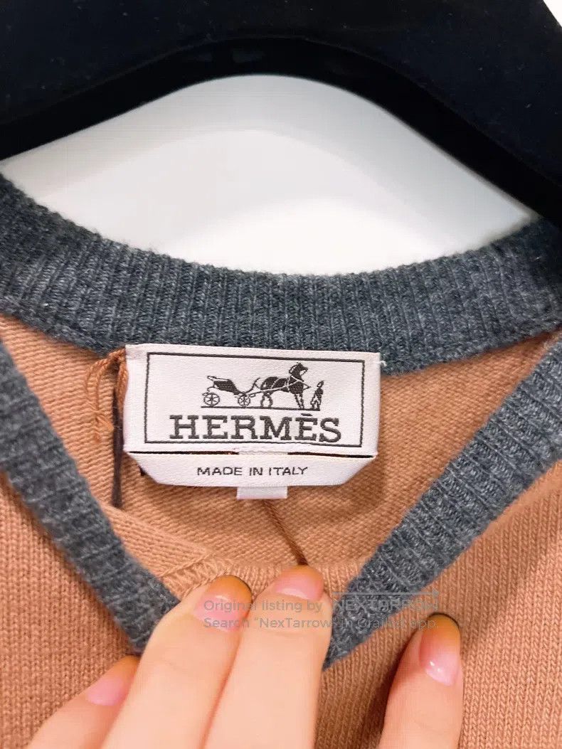 Hermes Hermes Men's Mixed Color Cashmere Knit Sweater Size US M / EU 48-50 / 2 - 8 Thumbnail