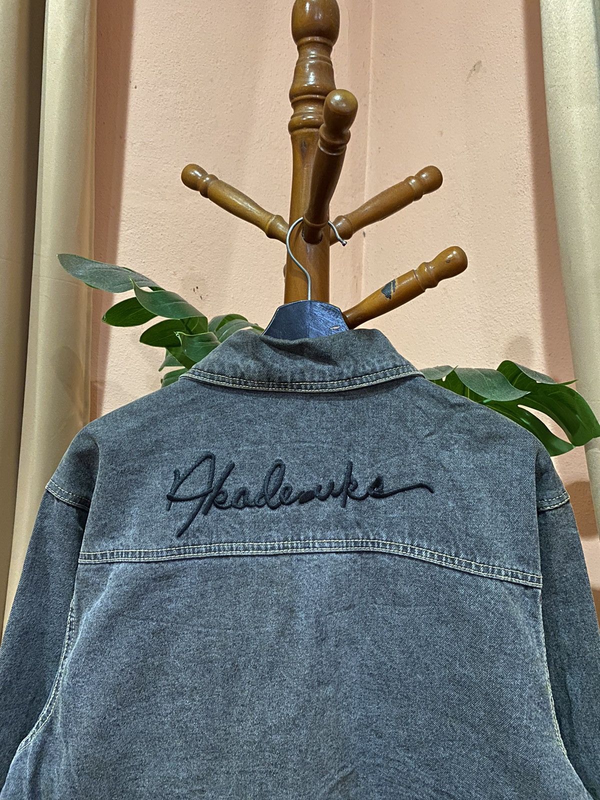 Akademiks VINTAGE Y2K AKADEMIKS DENIM JACKET Size US L / EU 52-54 / 3 - 13 Thumbnail
