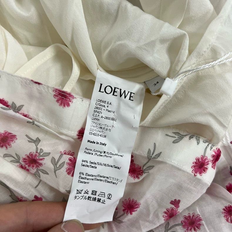 Loewe Loewe A floral dress Size XXS / US 00 / IT 34 - 6 Thumbnail