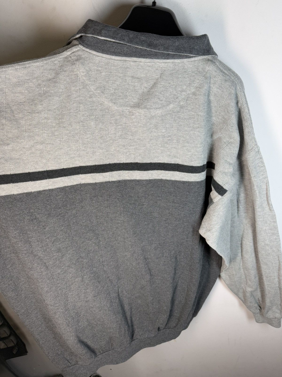 Yves Saint Laurent 90’s YSL Sweatshirt 1/4 Zip Up Vintage Sweater Old Money y2k Size US XXL / EU 58 / 5 - 20 Thumbnail