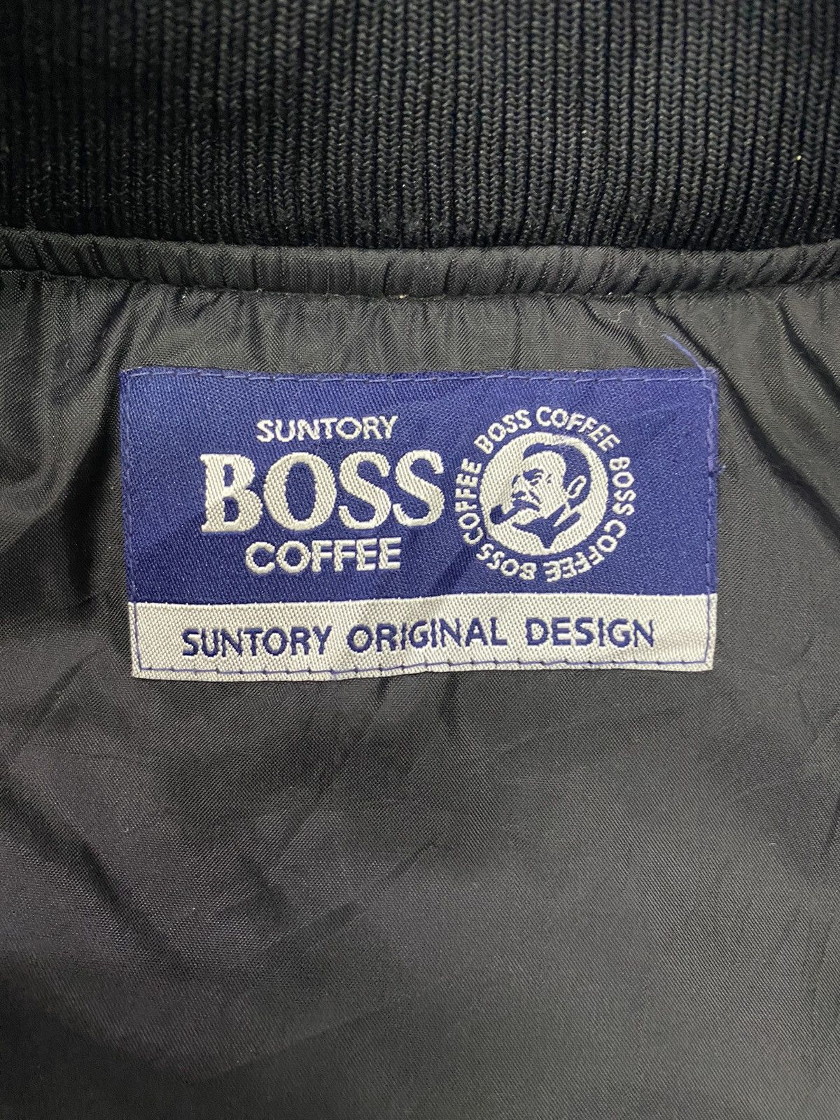 Vintage Reversible Suntory Boss Coffee Bomber Jacket Size US M / EU 48-50 / 2 - 8 Thumbnail