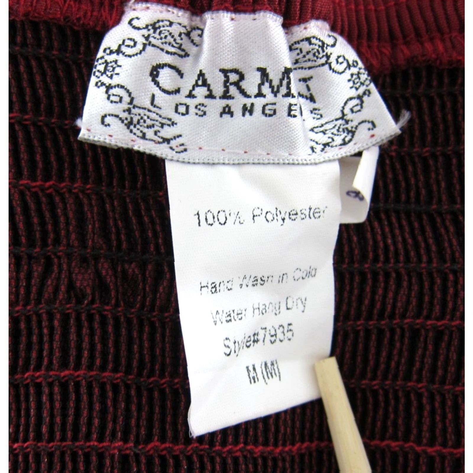 Carmina Vintage Carmin Los Angeles Red Silver Floral Satin Lace Up Zip Bustier Woman M Size M / US 6-8 / IT 42-44 - 3 Thumbnail
