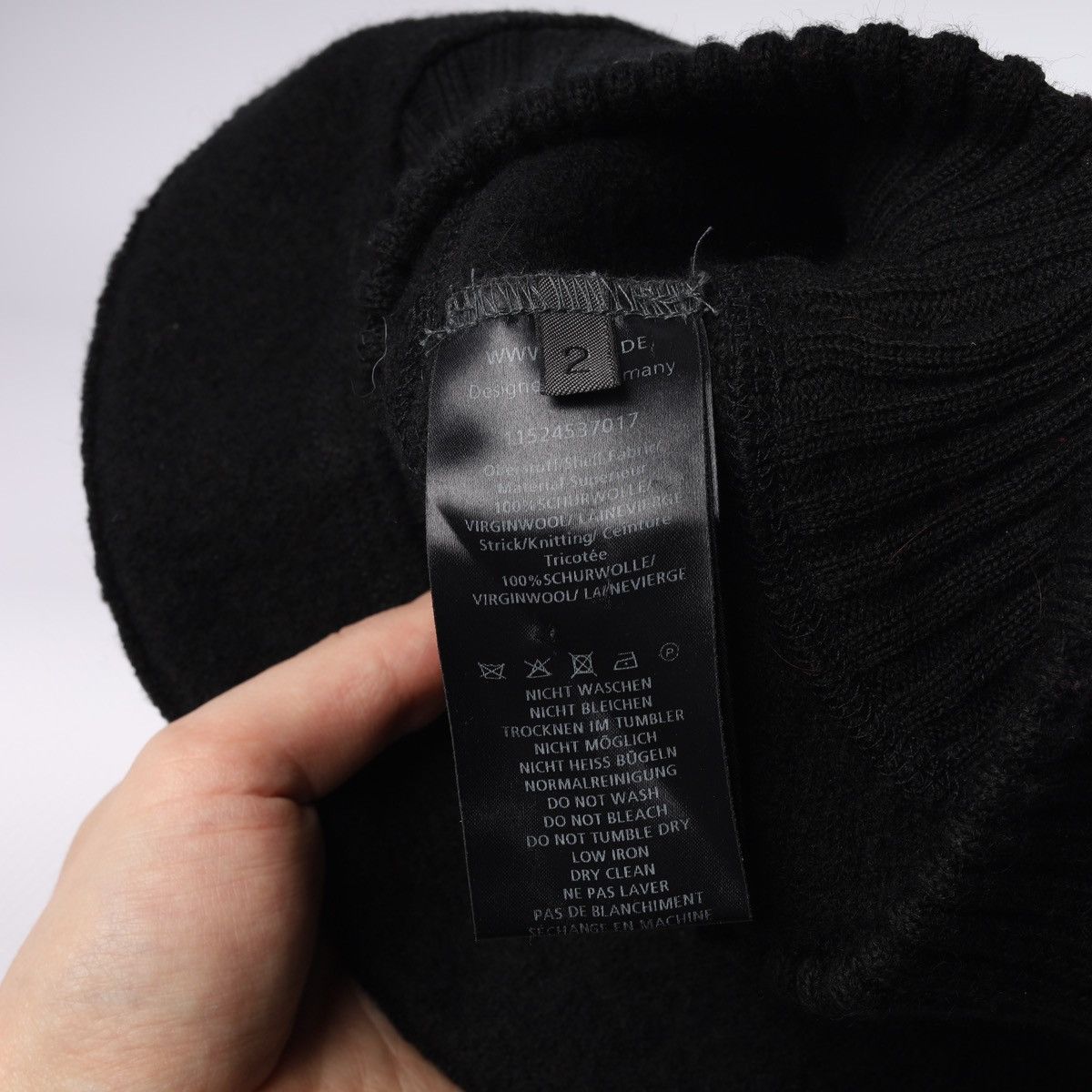 OSKA Oska Wool Black Hat Beret Size ONE SIZE - 8 Thumbnail