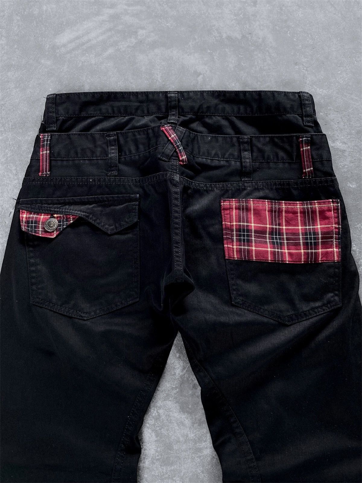 Hysteric Glamour PPFM Style Double Waist Pants Punk Style ✨ Size US 30 / EU 46 - 7 Thumbnail