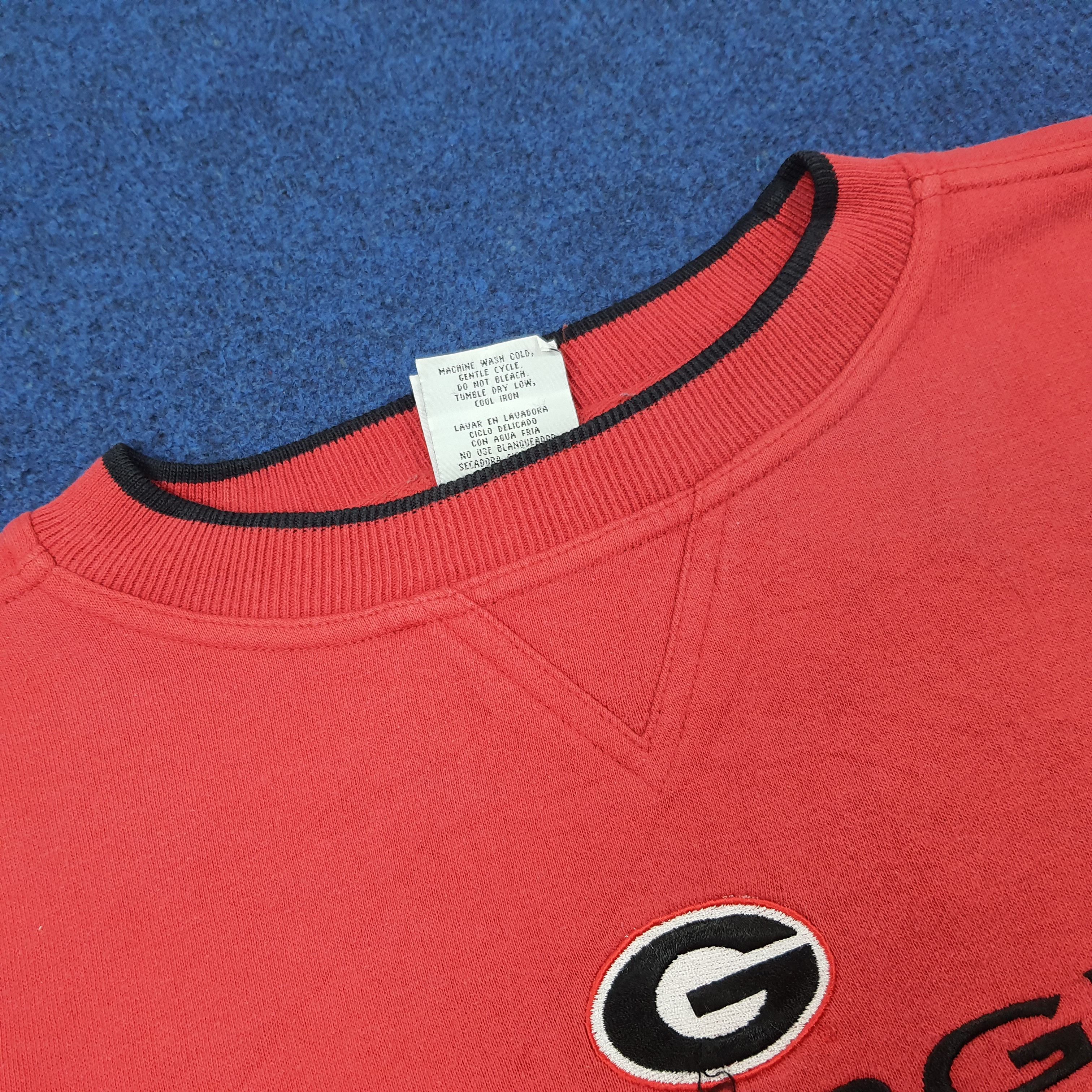 Other Vintage Georgia Bulldogs Football Sweatshirt C243N35 Size US XL / EU 56 / 4 - 4 Thumbnail