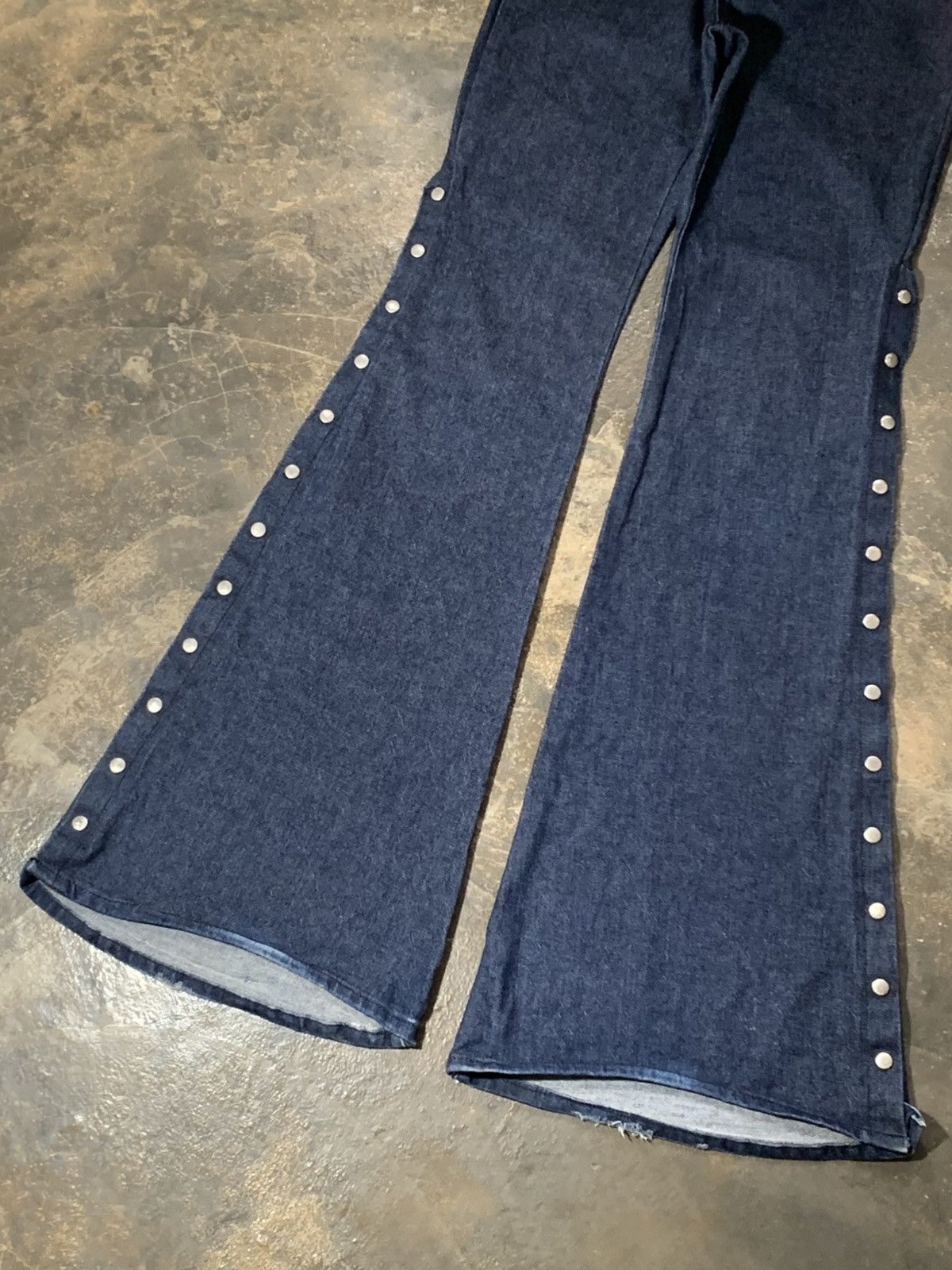 If Six Was Nine Super Flare Gothic Jeans Egoist Japanese style Size US 28 / EU 44 - 2 Thumbnail