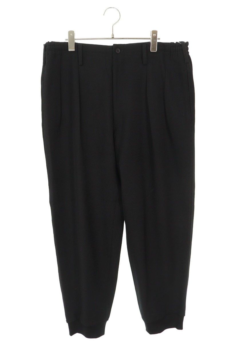 Yohji Yamamoto Yohji Yamamoto POUR HOMME // Wool rib long pants Size US 35 - 1 Thumbnail