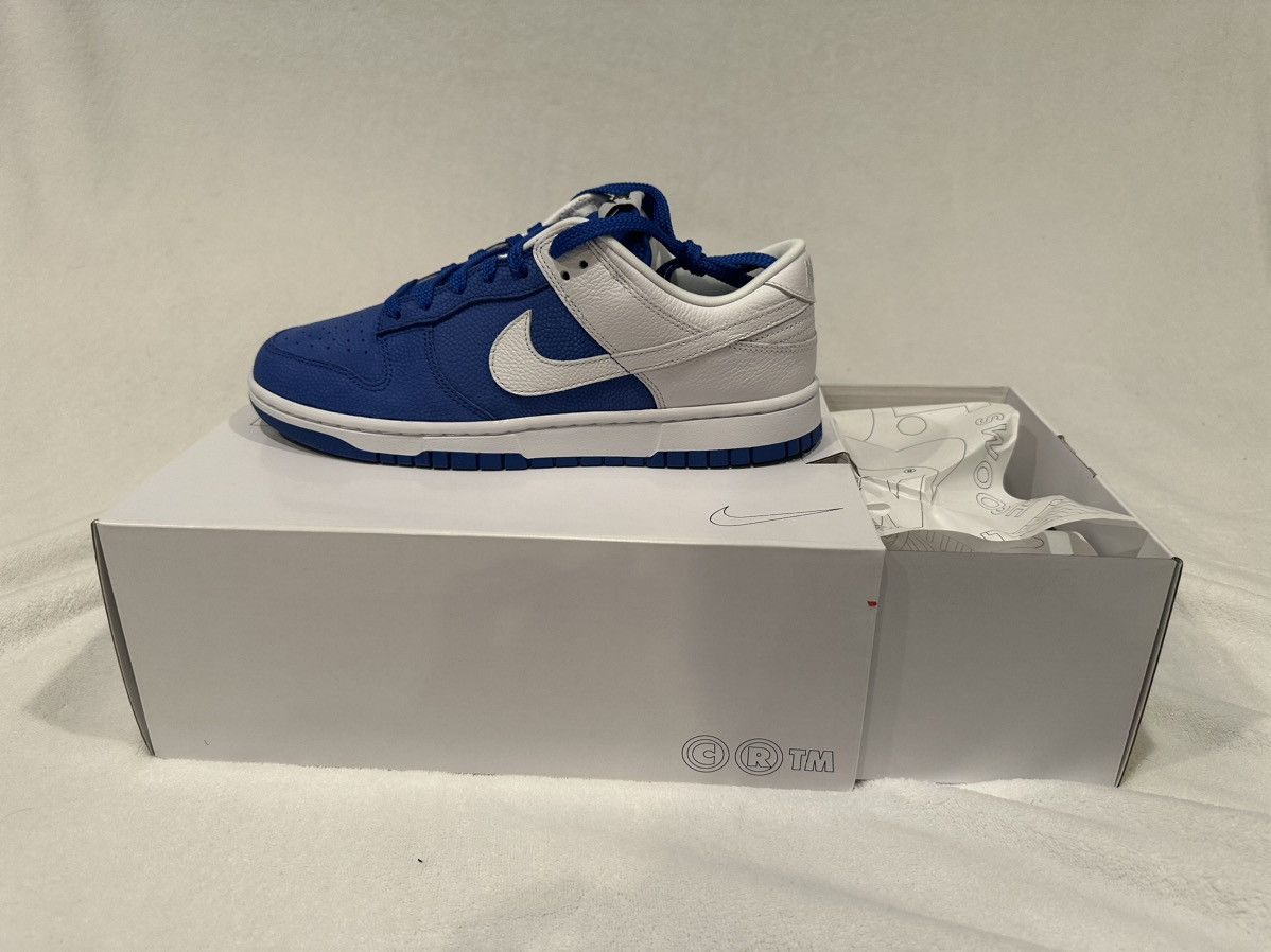 image of Nike Dunk Low By You - Kentucky (Blue And White) Shoes, Men's (Size 9)