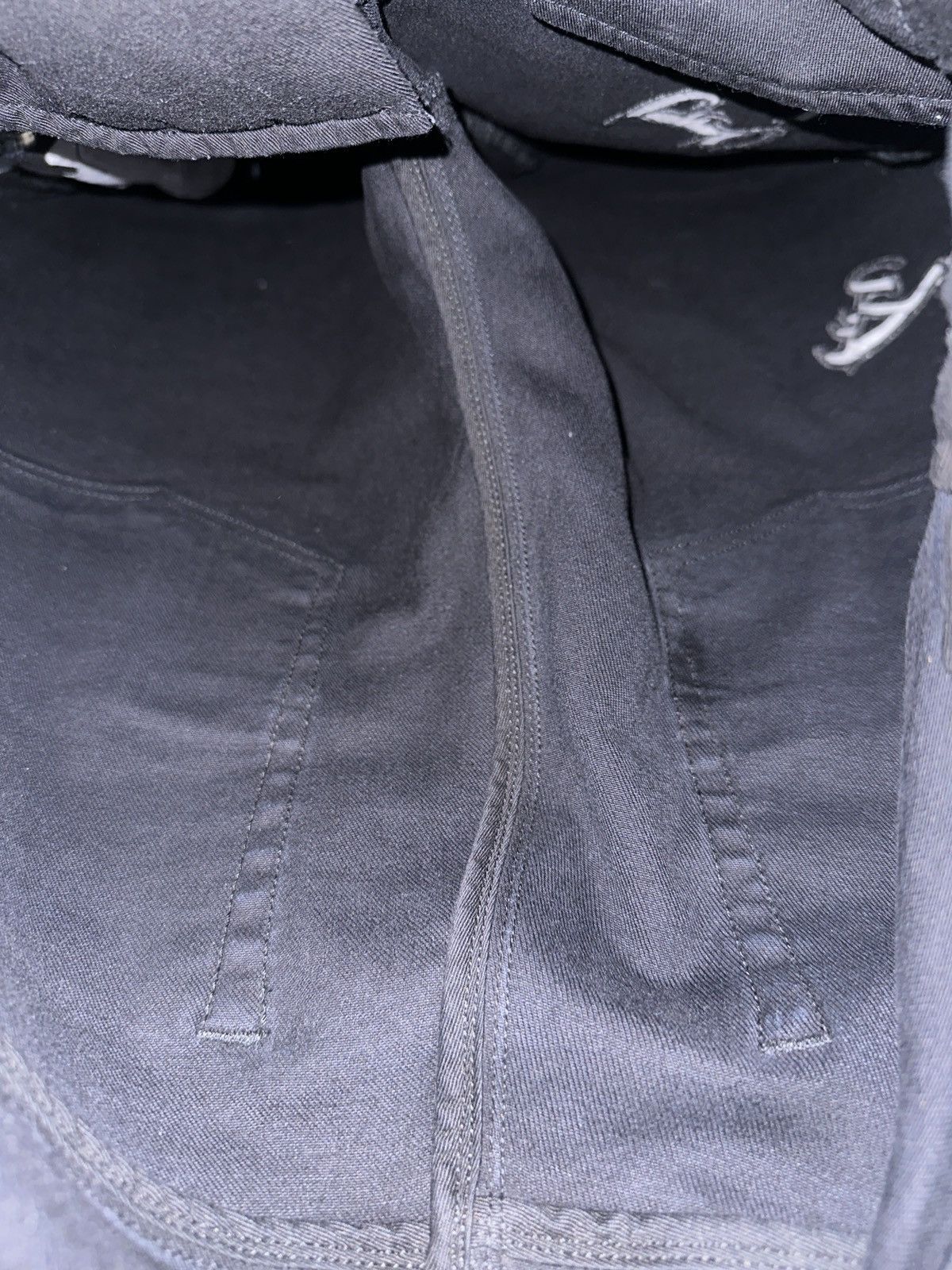 Amiri AMIRI Old English Logo Clay Black Denim Jeans Size US 34 / EU 50 - 11 Thumbnail