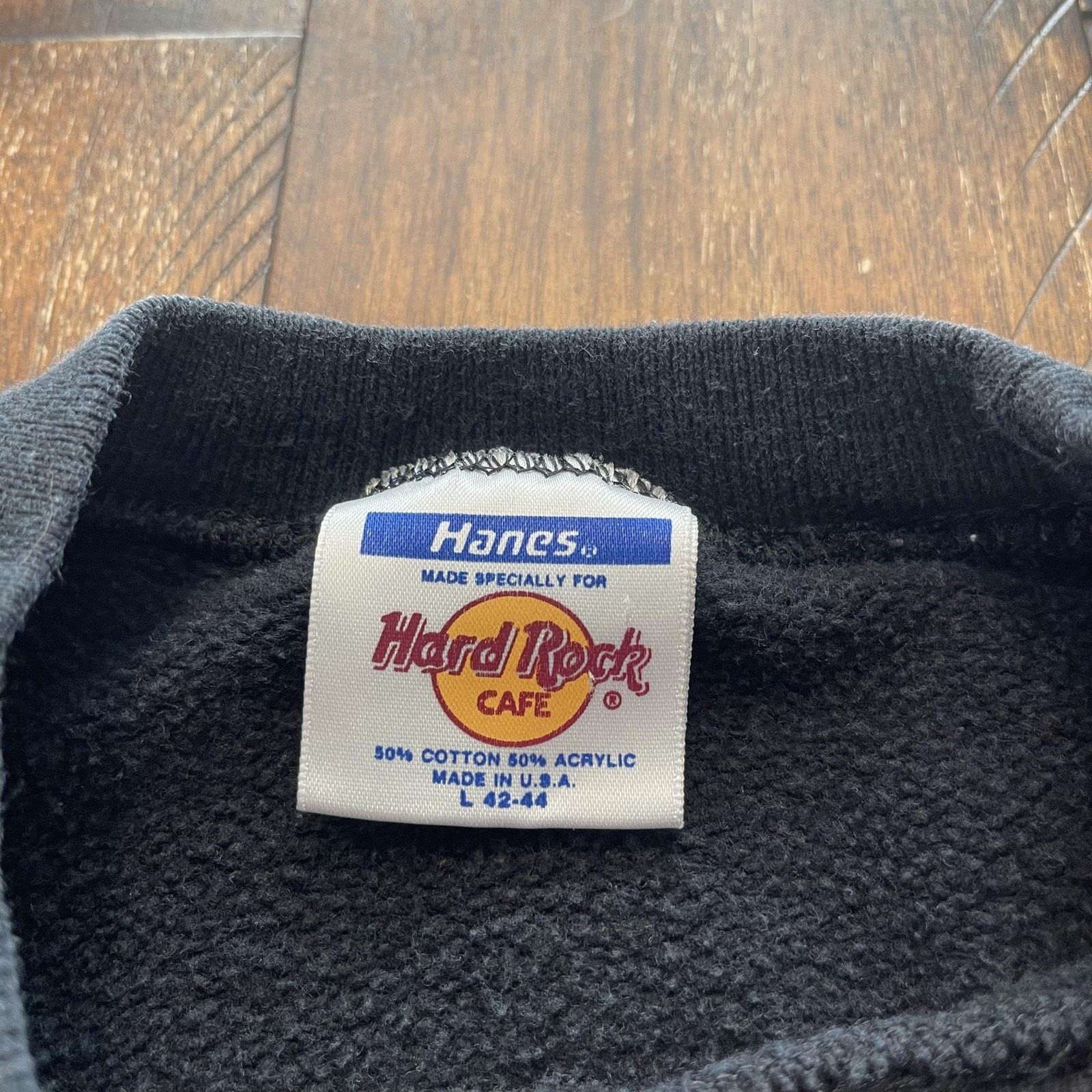 Hard Rock Cafe Vtg Hard Rock Cafe Sweatshirt Mens Large Orlando Hanes USA Size US L / EU 52-54 / 3 - 5 Thumbnail