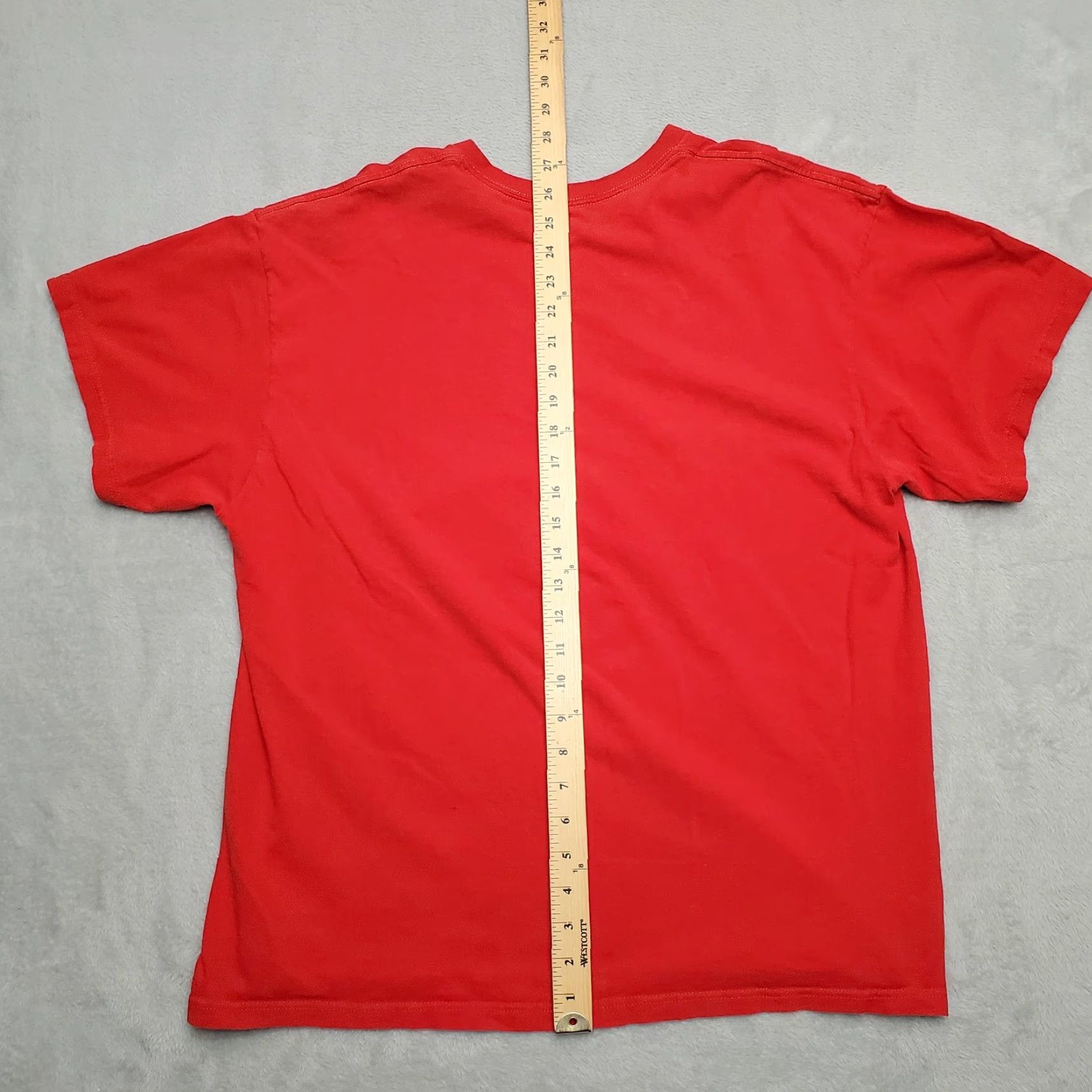 Vintage Bazinga Big Bang Shirt Mens M Red TV Classic TEE Crew Neck Short Sleeve Size US M / EU 48-50 / 2 - 5 Thumbnail