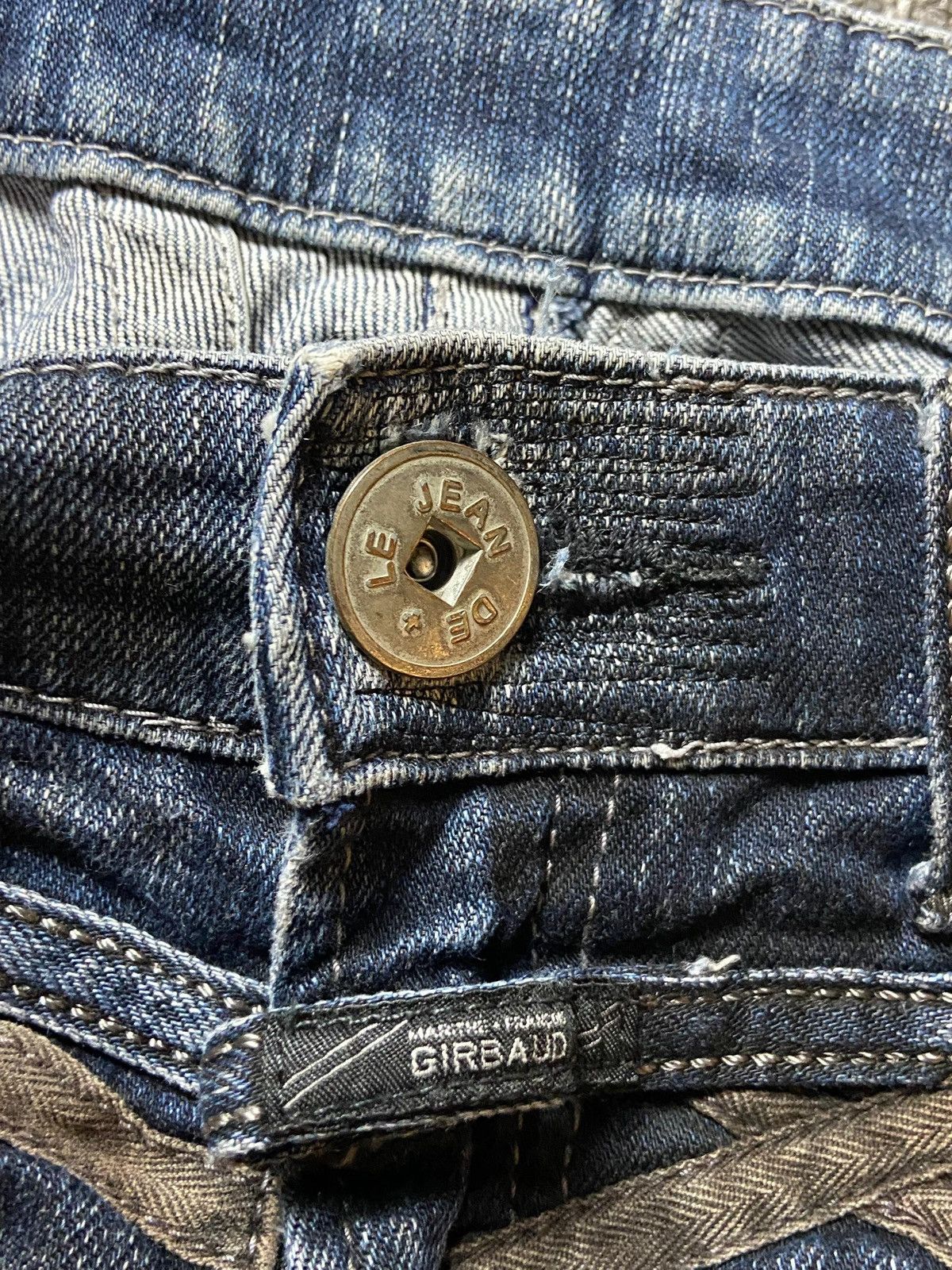 Marithe + Francois Girbaud × Vintage Marithe Francois Girbaud Distressed Denim Jeans (120) Size US 31 - 7 Thumbnail
