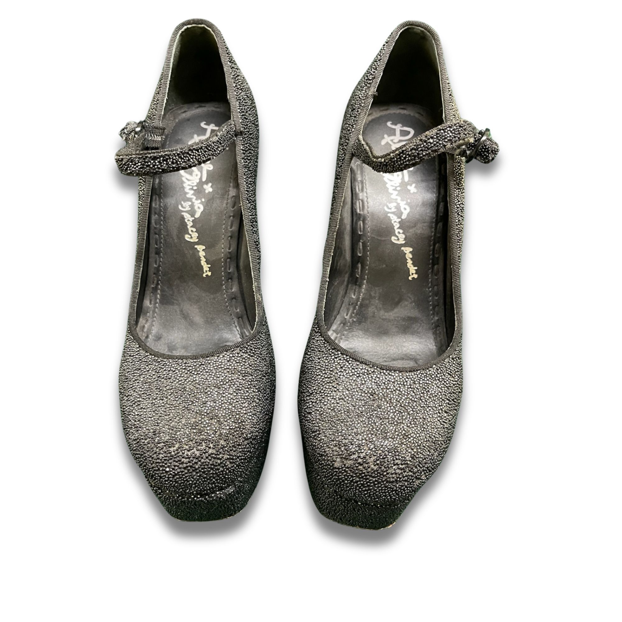 Alice + Olivia ALICE + OLIVIA Lynda Platform Mary Jane Pumps Size 7 Glitter Size US 7 / IT 37 - 2 Thumbnail
