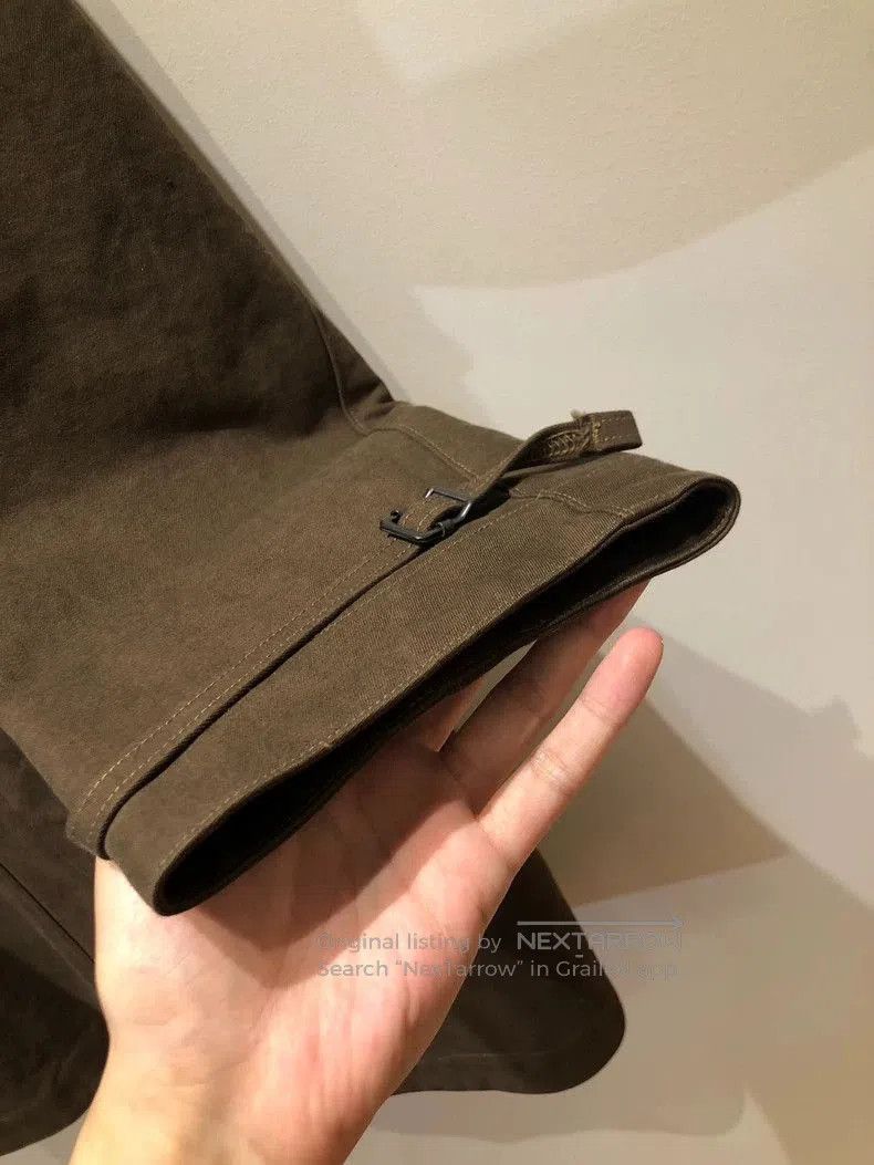 A.PRESSE A.PRESSE Motorcycle Half Coat in Olive Green. Size US L / EU 52-54 / 3 - 5 Thumbnail