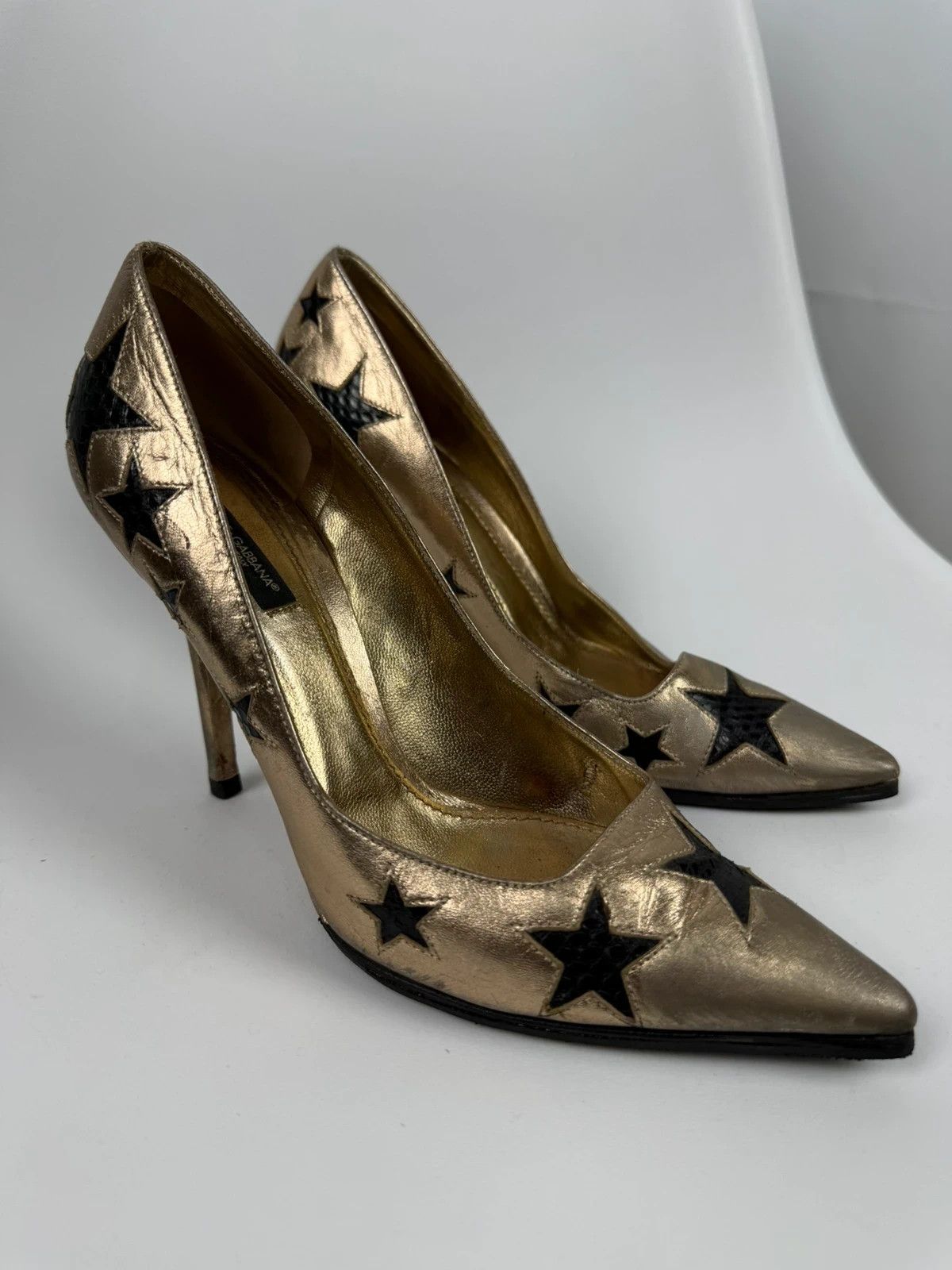 Dolce & Gabbana Dolce & Gabbana Stars Heels size 38.5 Size US 8.5 / IT 38.5 - 1 Thumbnail