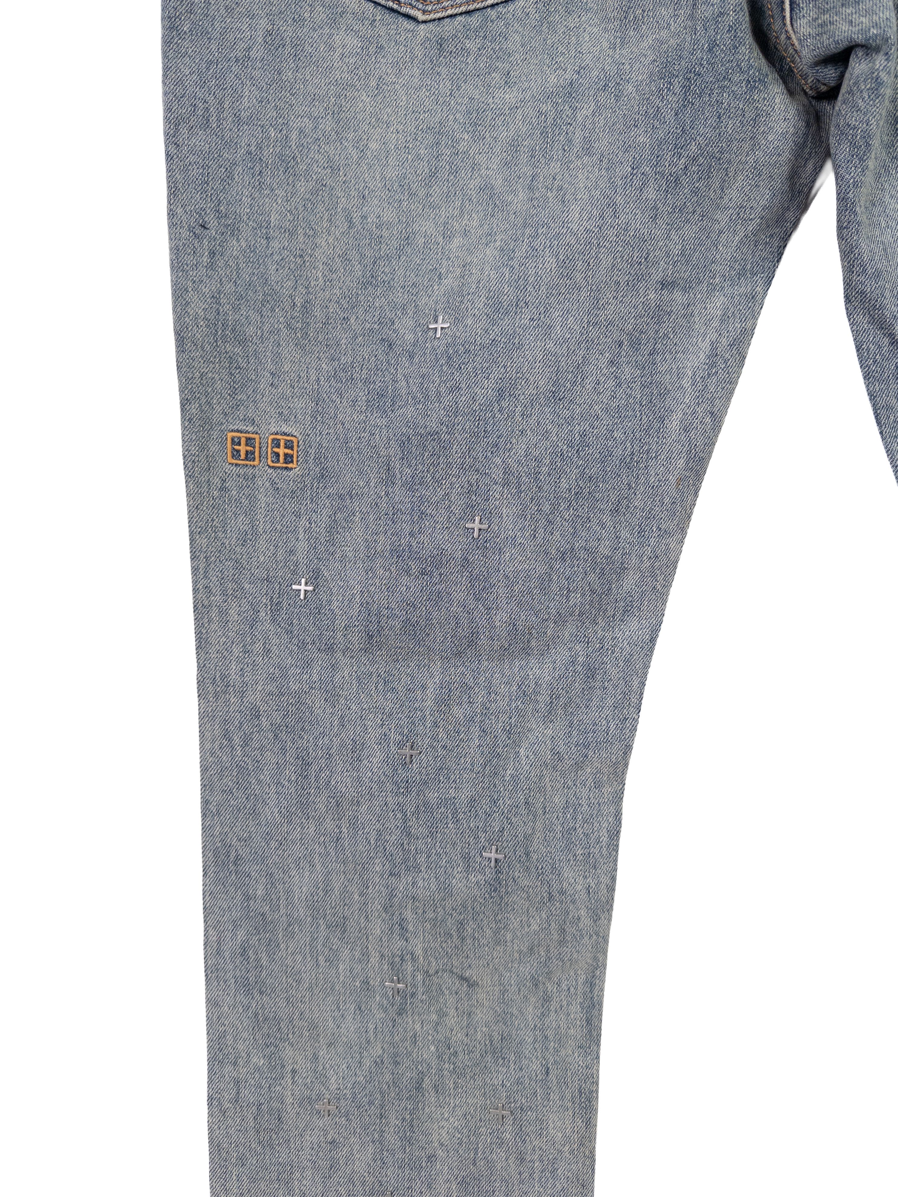 Ksubi Van Winkle STAGELIGHT METALIK Jeans Size 34 Brand New
