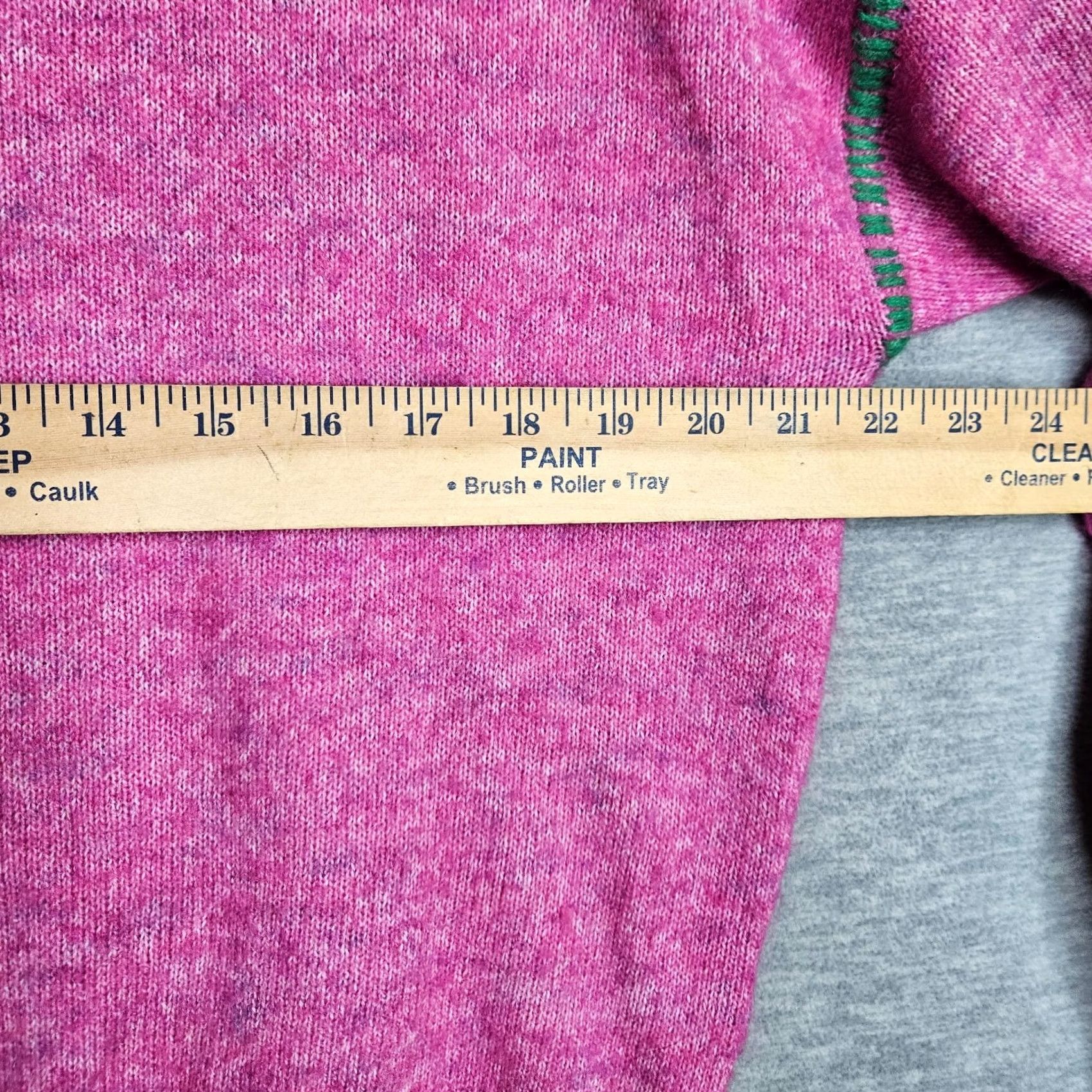 Vintage SUNDAY Pink Pullover Long Sleeve Sweater XS Womens Crew Neck Button Knit All Seasons Vintage? No Size XS / US 0-2 / IT 36-38 - 3 Thumbnail