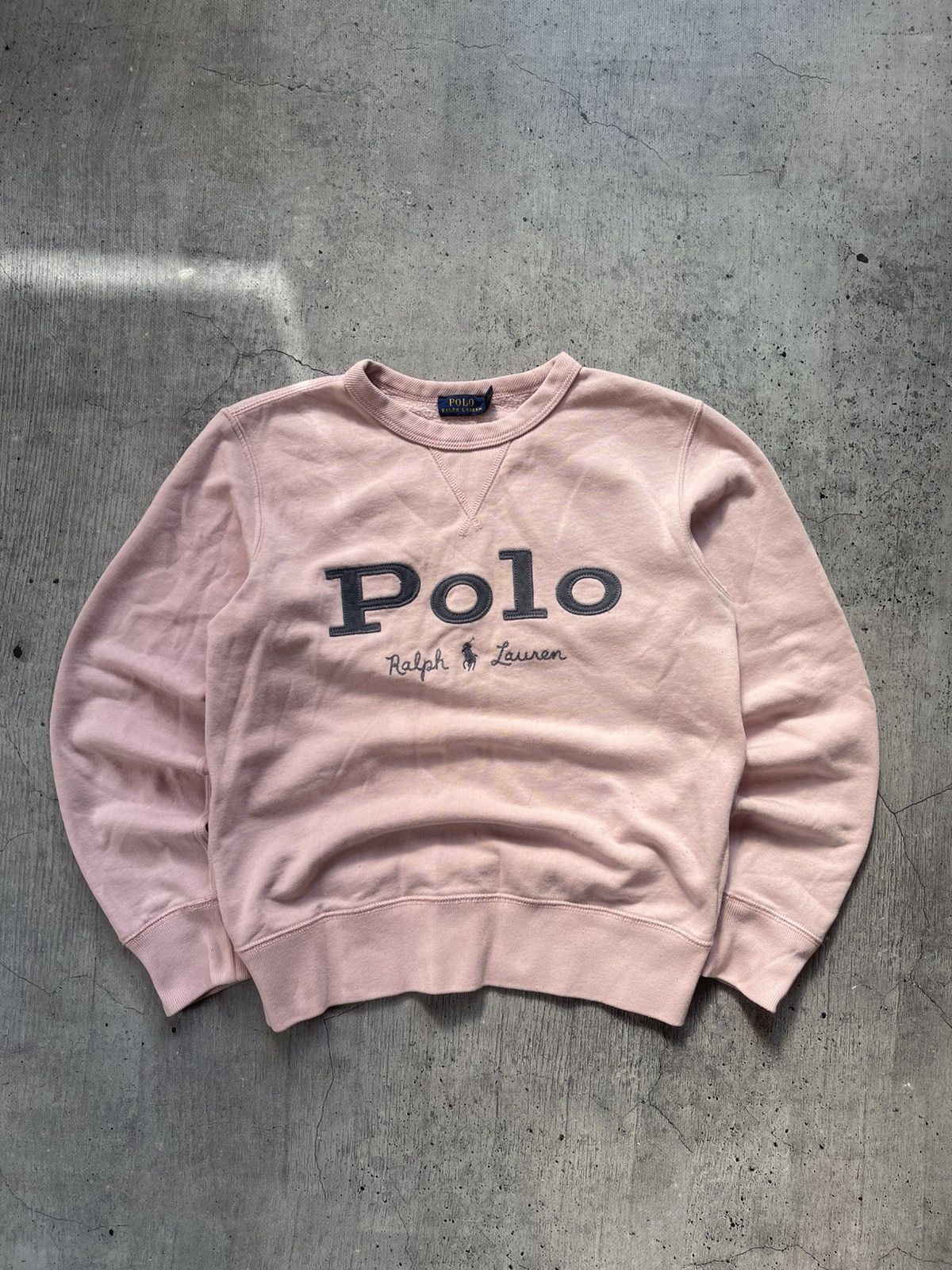 Ralph Lauren × Vintage Polo Palph Lauren Vintage Sweatshirt M USA 🇺🇸 Logo Size XS / US 0-2 / IT 36-38 - 1 Thumbnail