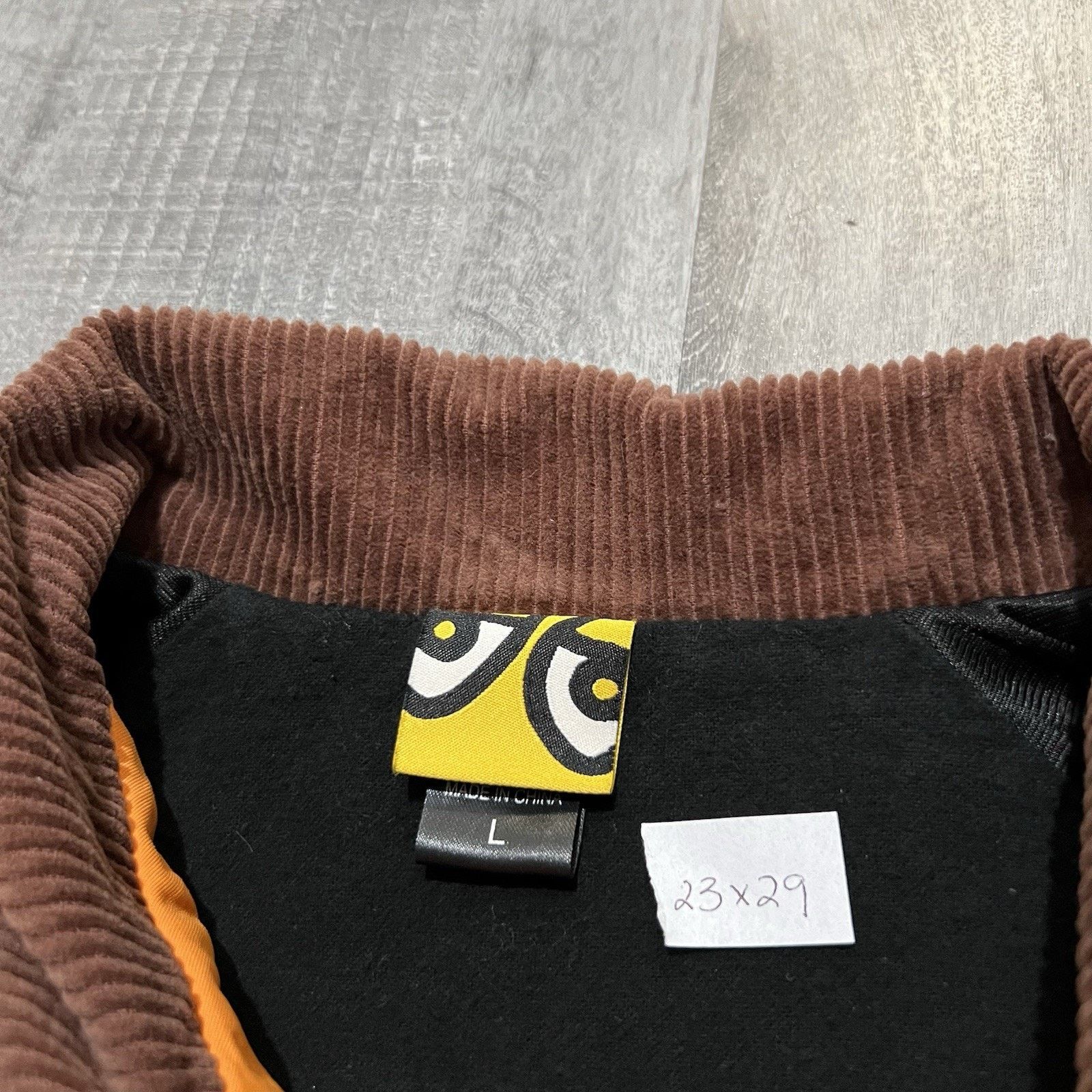Krooked Krooked Skateboards MoonSmile Gonz Orange Coach Snap Jacket Size US L / EU 52-54 / 3 - 5 Thumbnail
