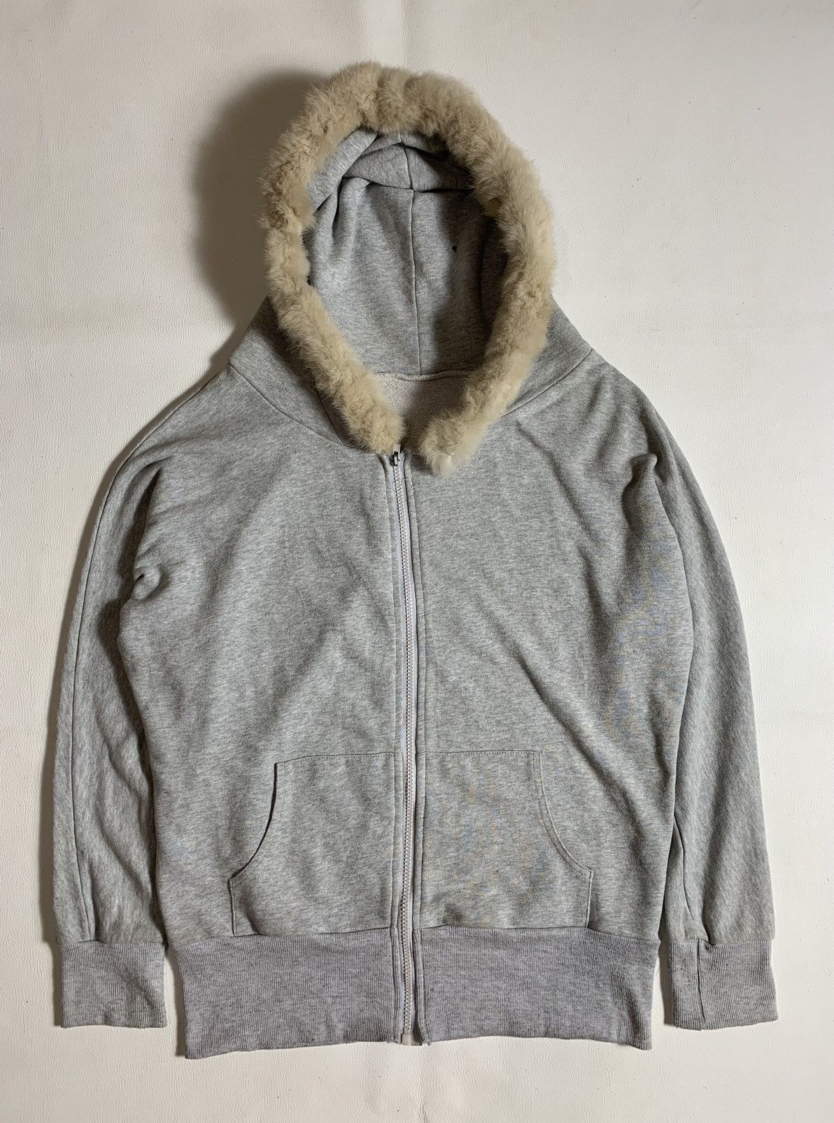 Faux Fur Japanese Brand Zip Hoodie Ifsixwasnine Lgb Style