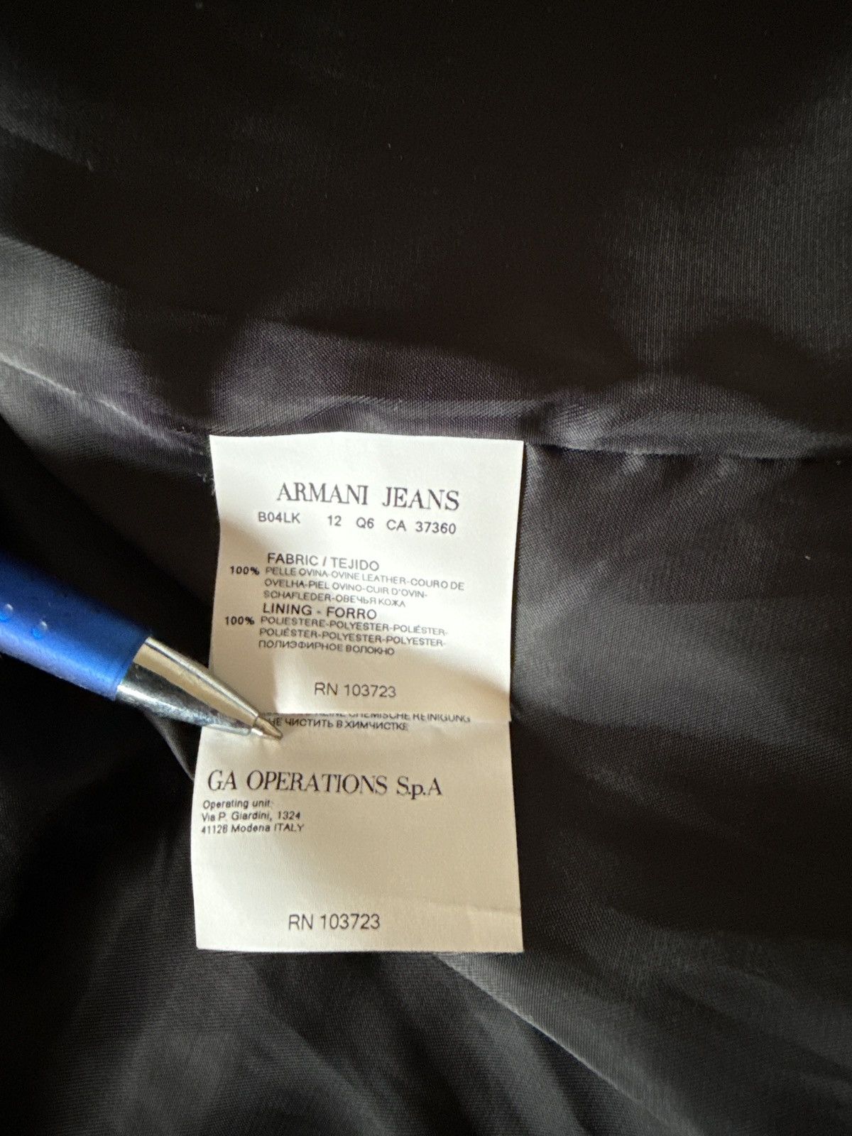 Armani Armani Jeans Size US XXL / EU 58 / 5 - 9 Thumbnail