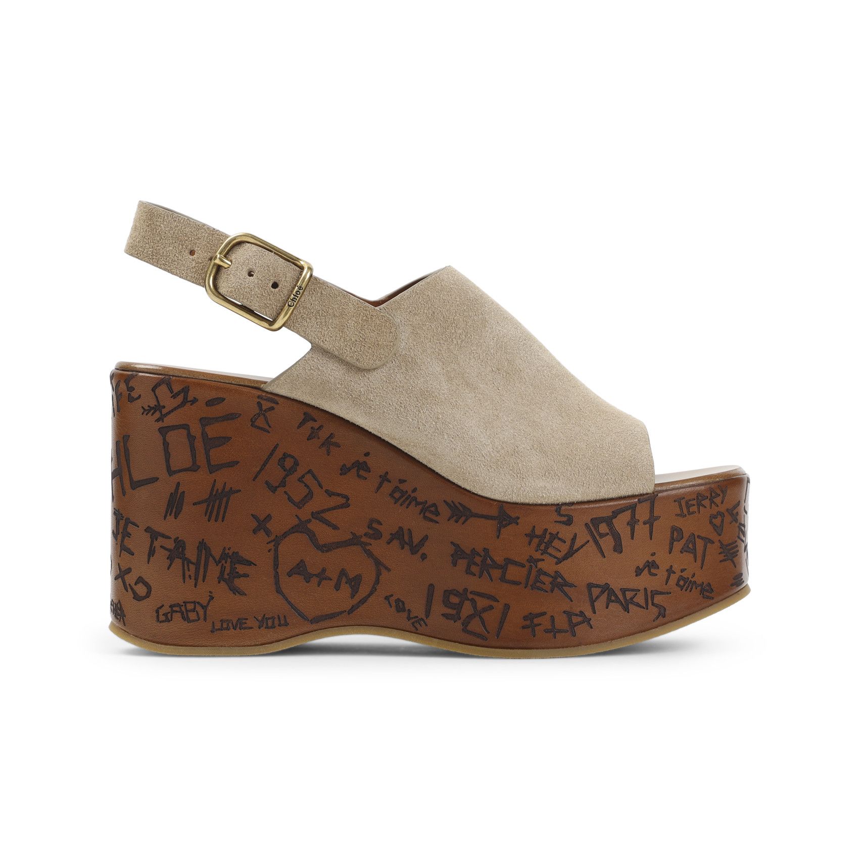 Chloe Chloe Maxime Wedges Sandals Size US 7 / IT 37 - 1 Thumbnail