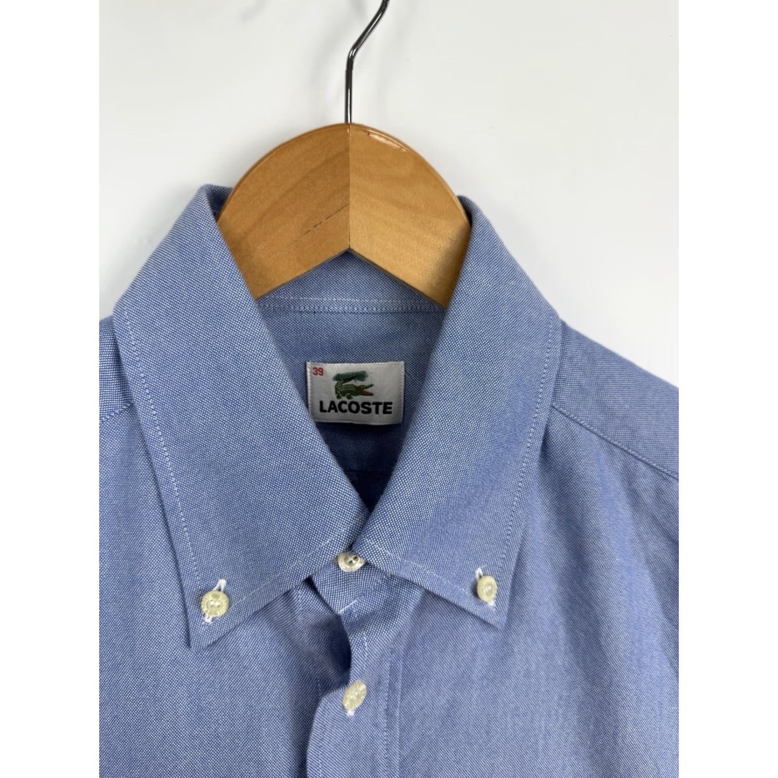 Lacoste VINTAGE Lacoste Shirt Men T-Shirt 90s Made in France Blue M 39 (M) Retro Rare Size 39 (M) Mens Size US M / EU 48-50 / 2 - 5 Thumbnail
