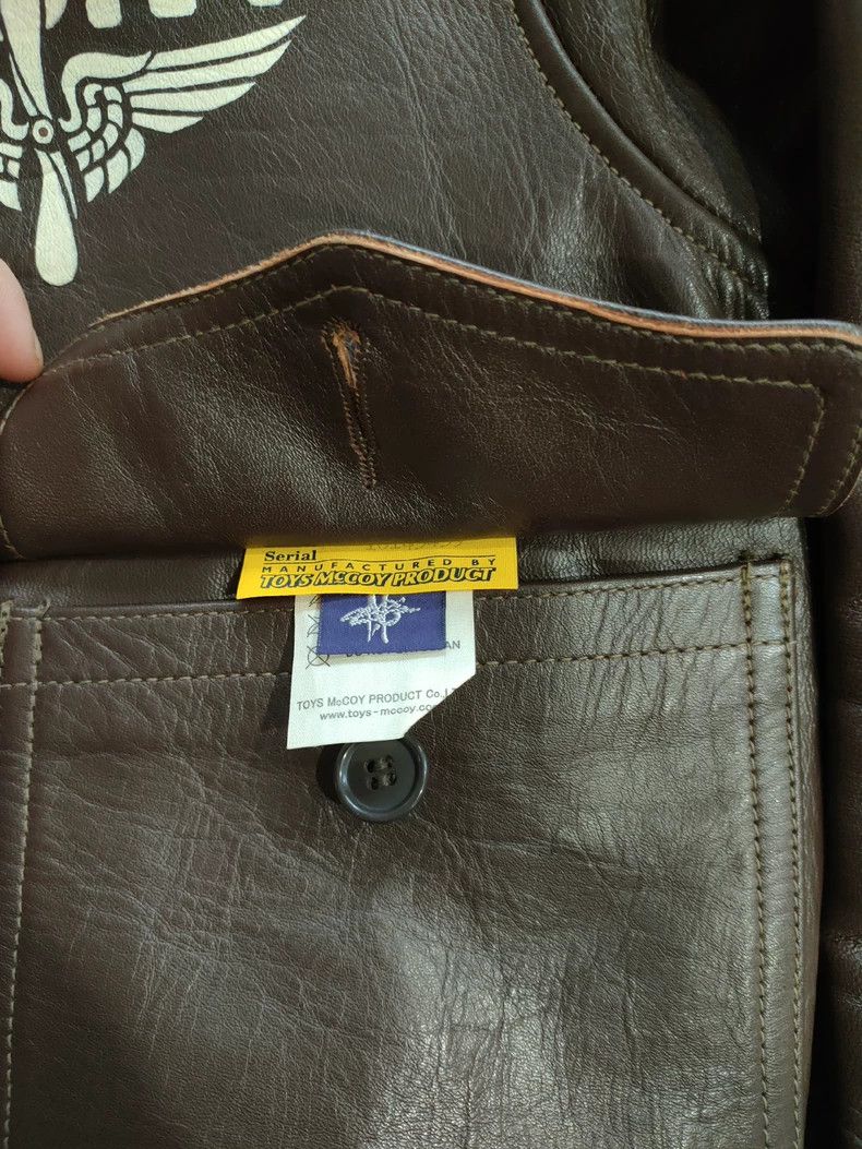 The Real McCoy's The REAL McCOY'S A2 G1 Pilot Jacket with Horsehide 2505-Nex Size US M / EU 48-50 / 2 - 8 Thumbnail