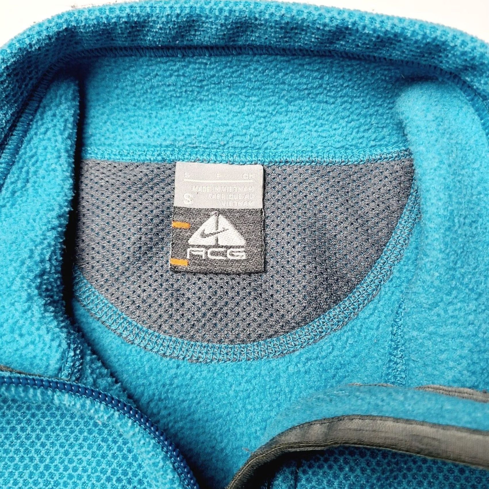 Nike ACG VINTAGE Nike ACG Polartec Fleece Full Zip Y2K Blue Womens Small Hoodie womens Size S / US 4 / IT 40 - 4 Thumbnail